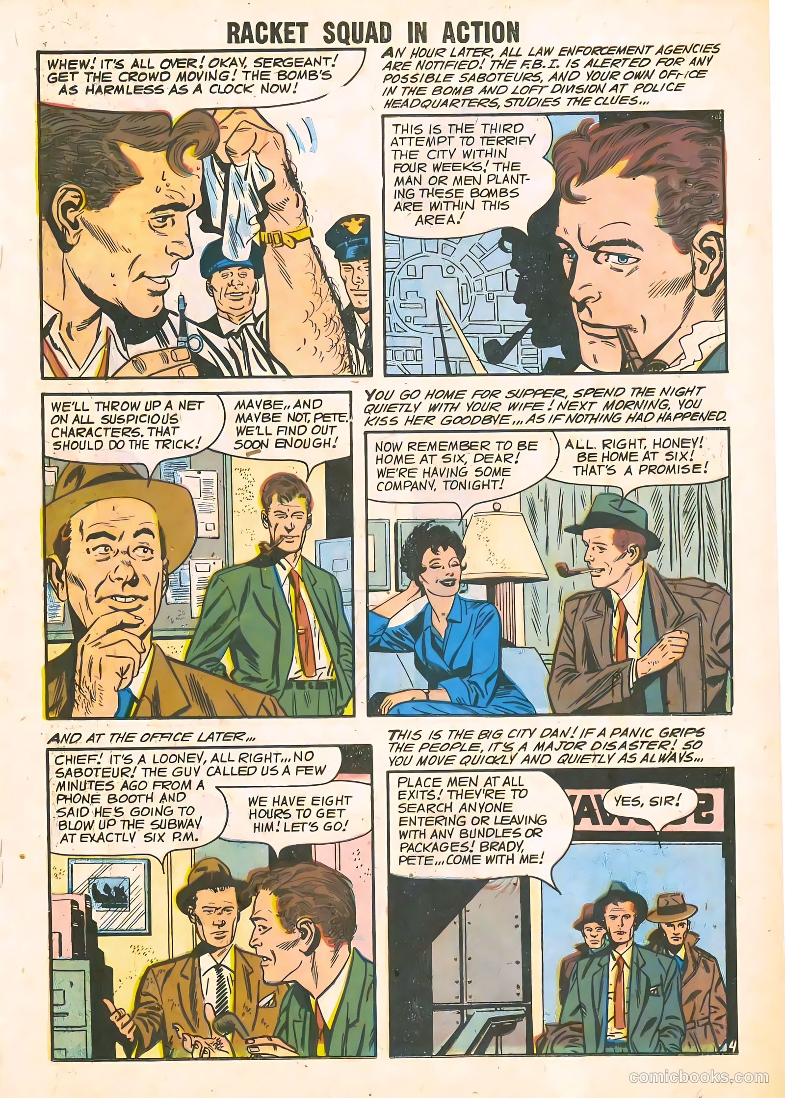 Racket Squad in Action #28 (1958) — page 19 of 36