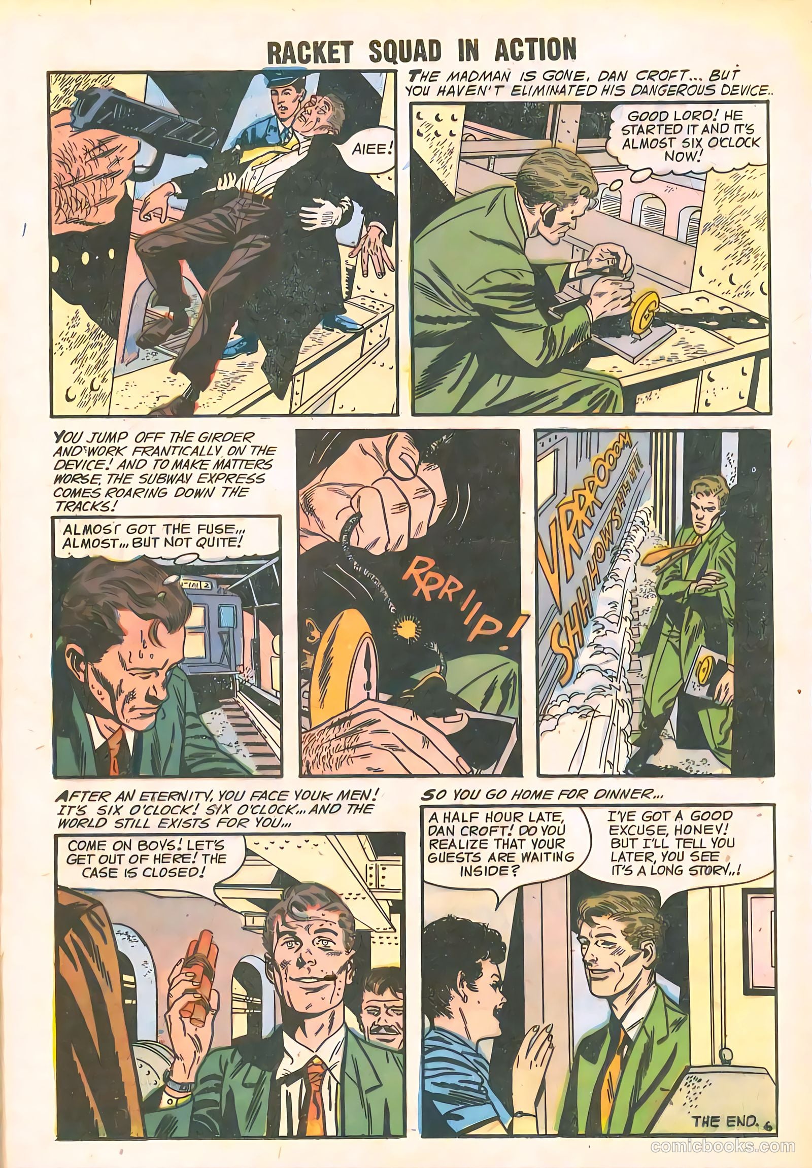 Racket Squad in Action #28 (1958) — page 21 of 36