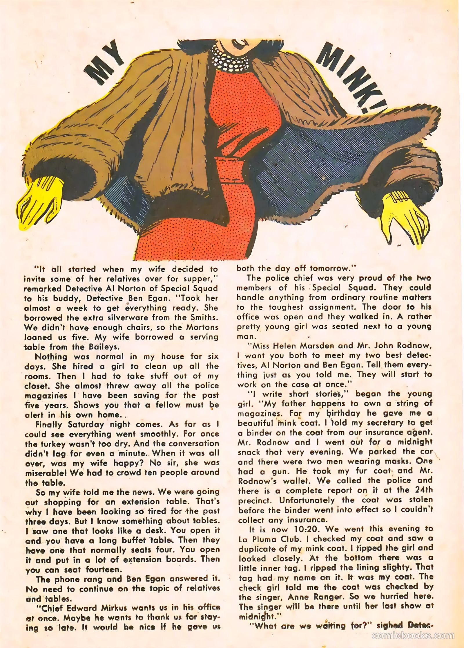 Racket Squad in Action #28 (1958) — page 23 of 36