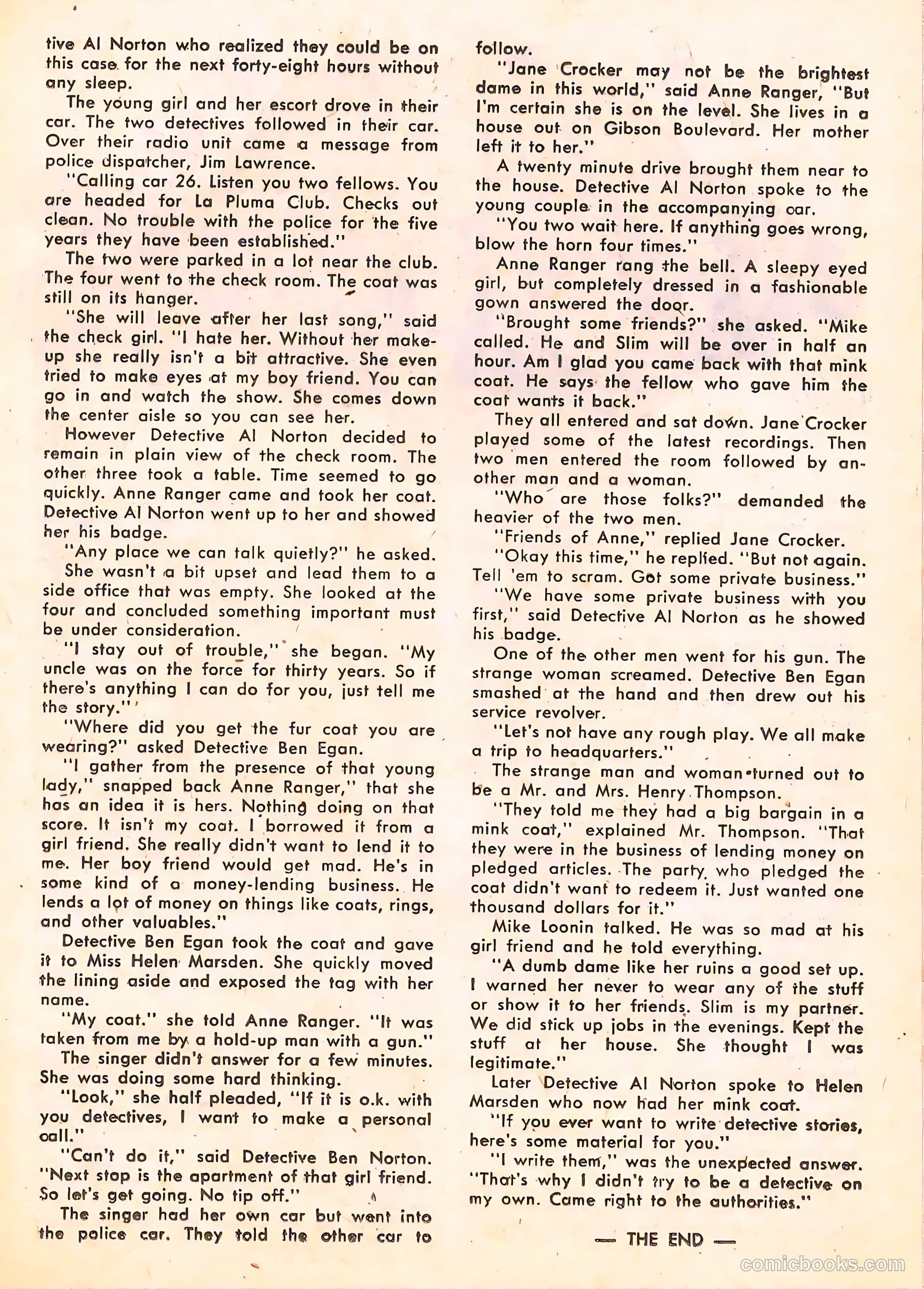 Racket Squad in Action #28 (1958) — page 24 of 36
