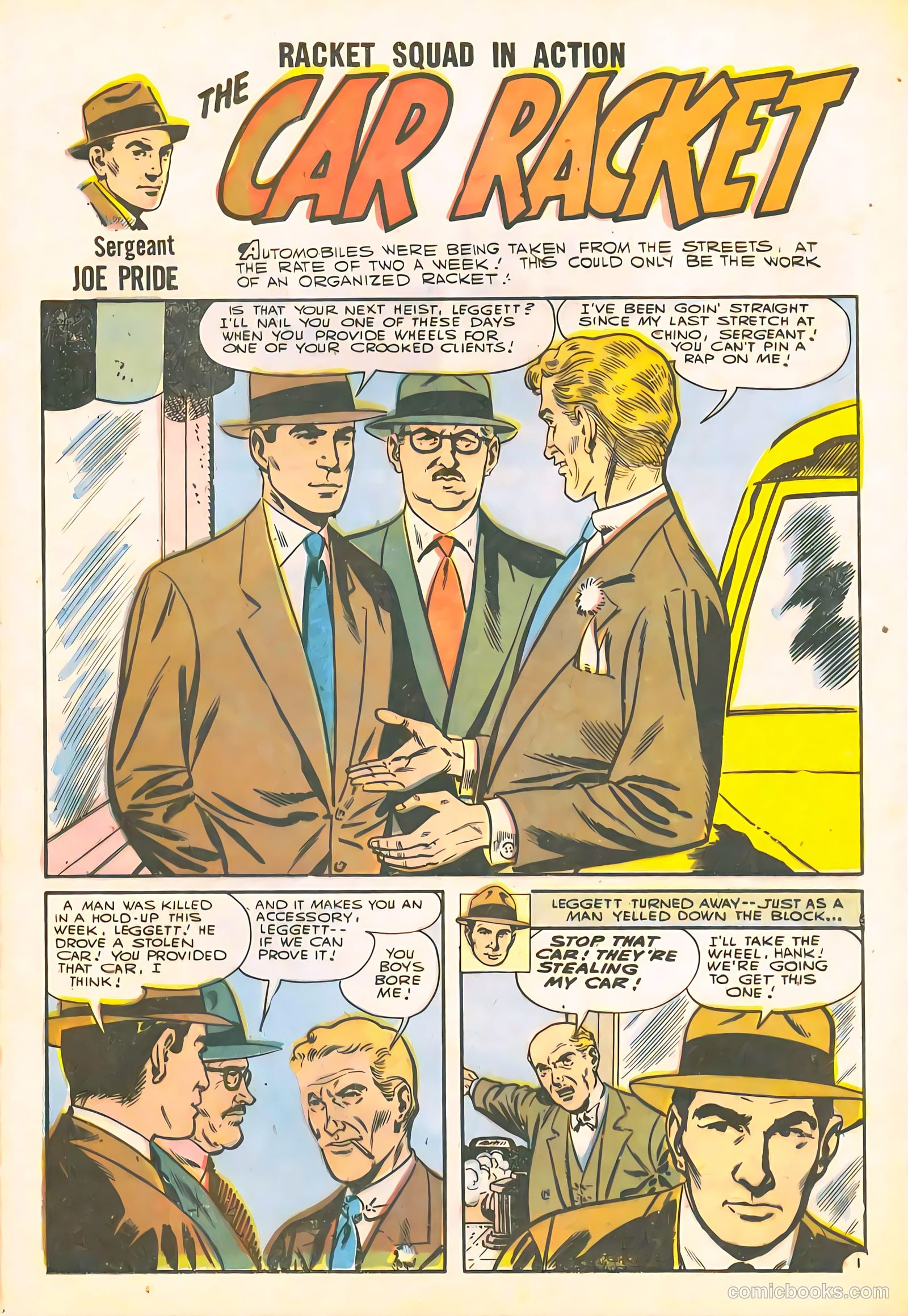 Racket Squad in Action #28 (1958) — page 25 of 36