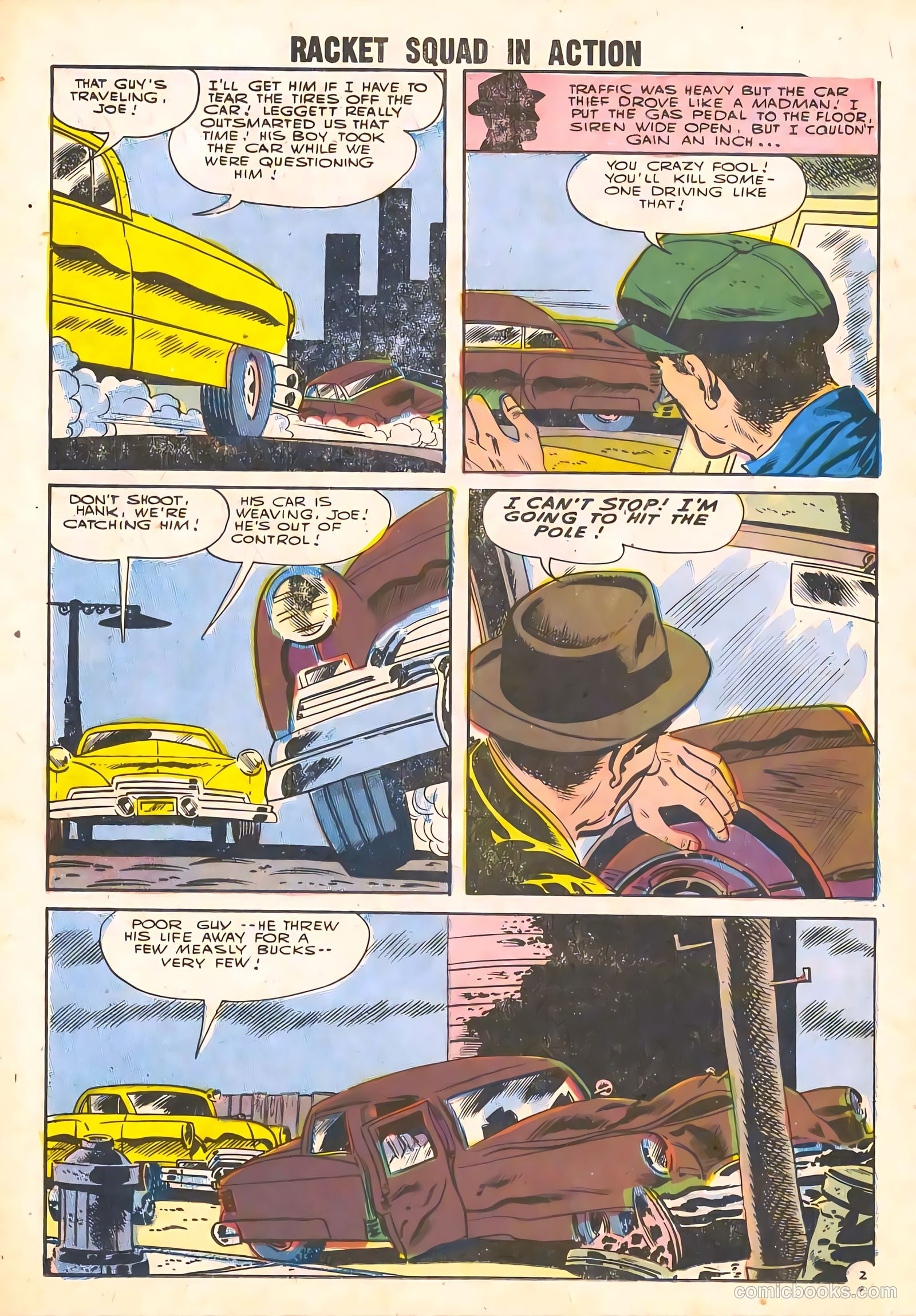 Racket Squad in Action #28 (1958) — page 26 of 36