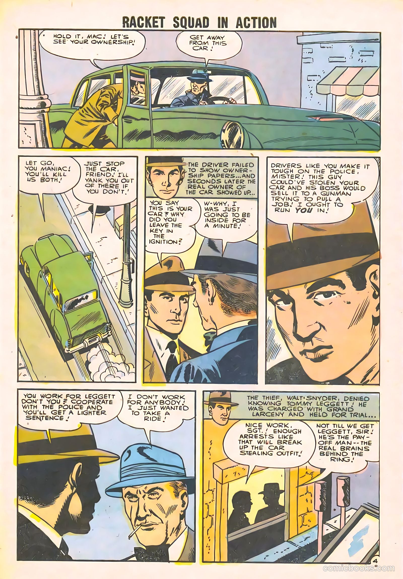 Racket Squad in Action #28 (1958) — page 28 of 36