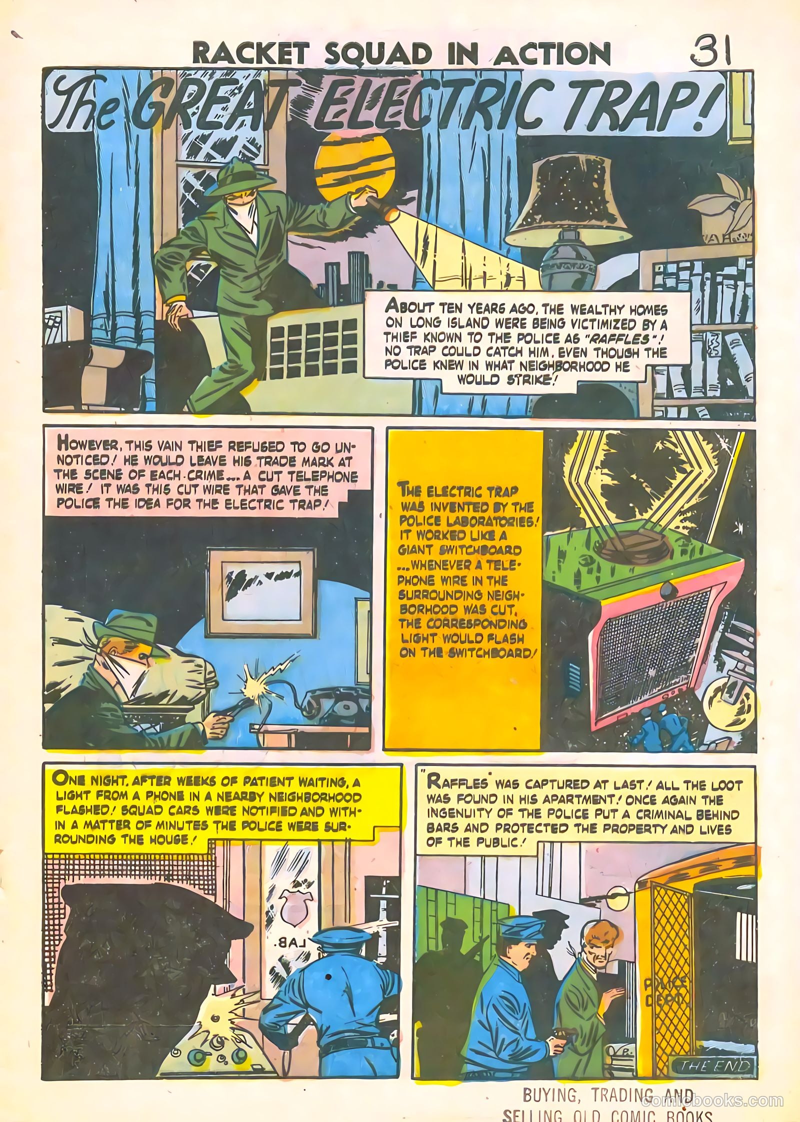 Racket Squad in Action #28 (1958) — page 33 of 36