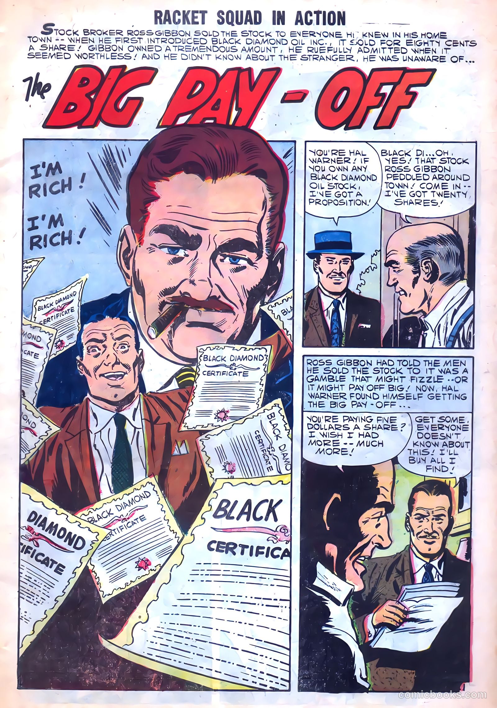 Racket Squad in Action #29 (1958) — page 3 of 68