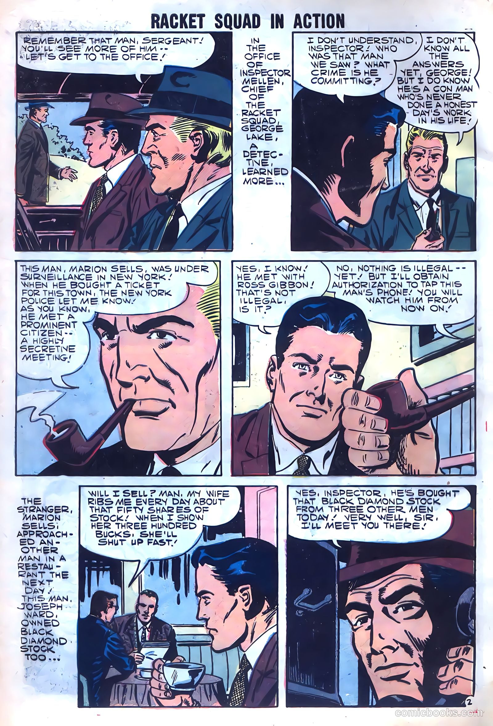 Racket Squad in Action #29 (1958) — page 4 of 68