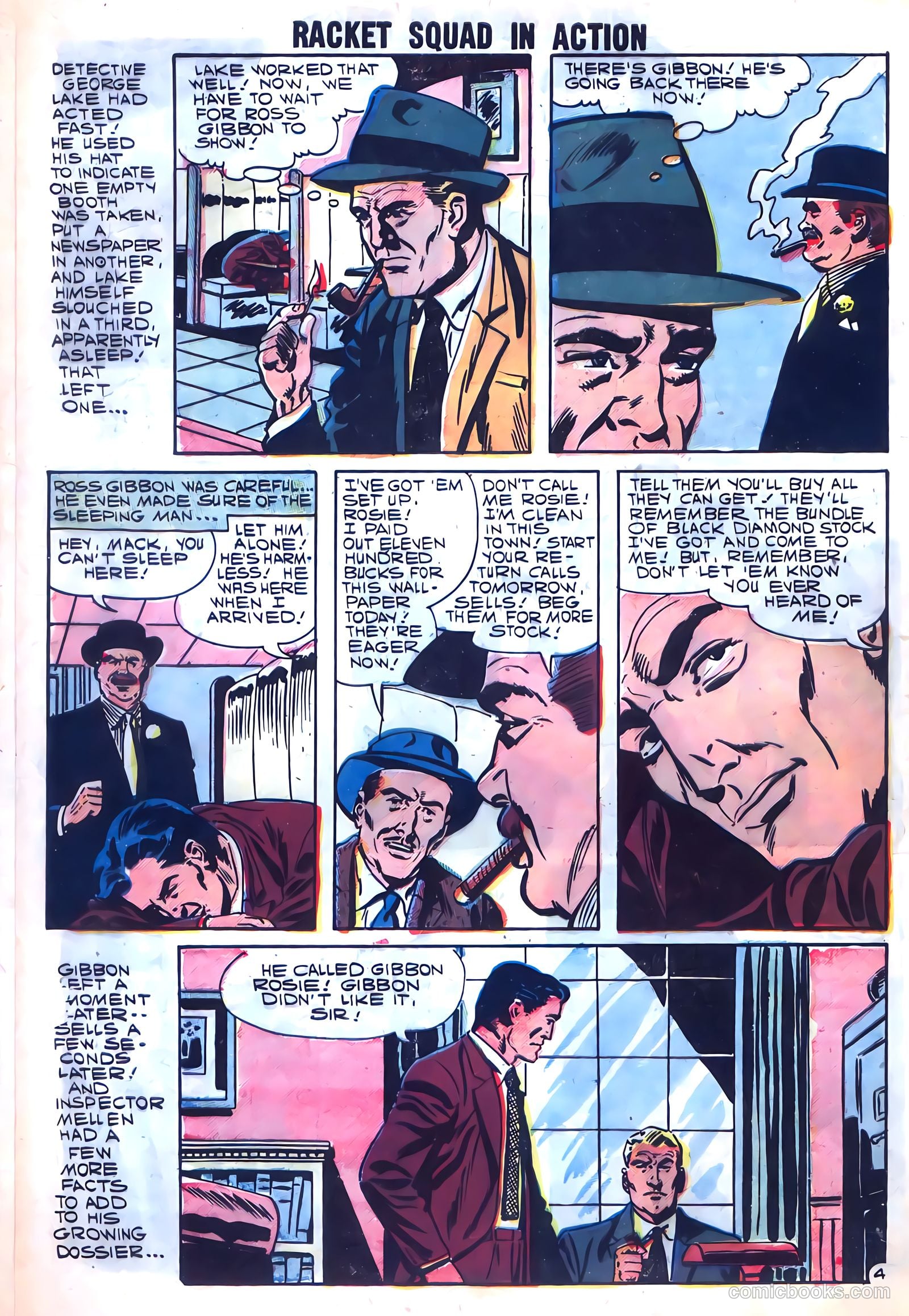 Racket Squad in Action #29 (1958) — page 6 of 68