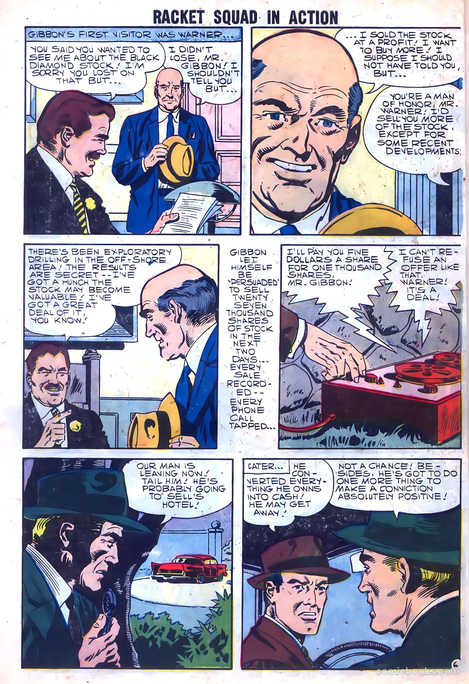Racket Squad in Action #29 (1958) — page 8 of 68