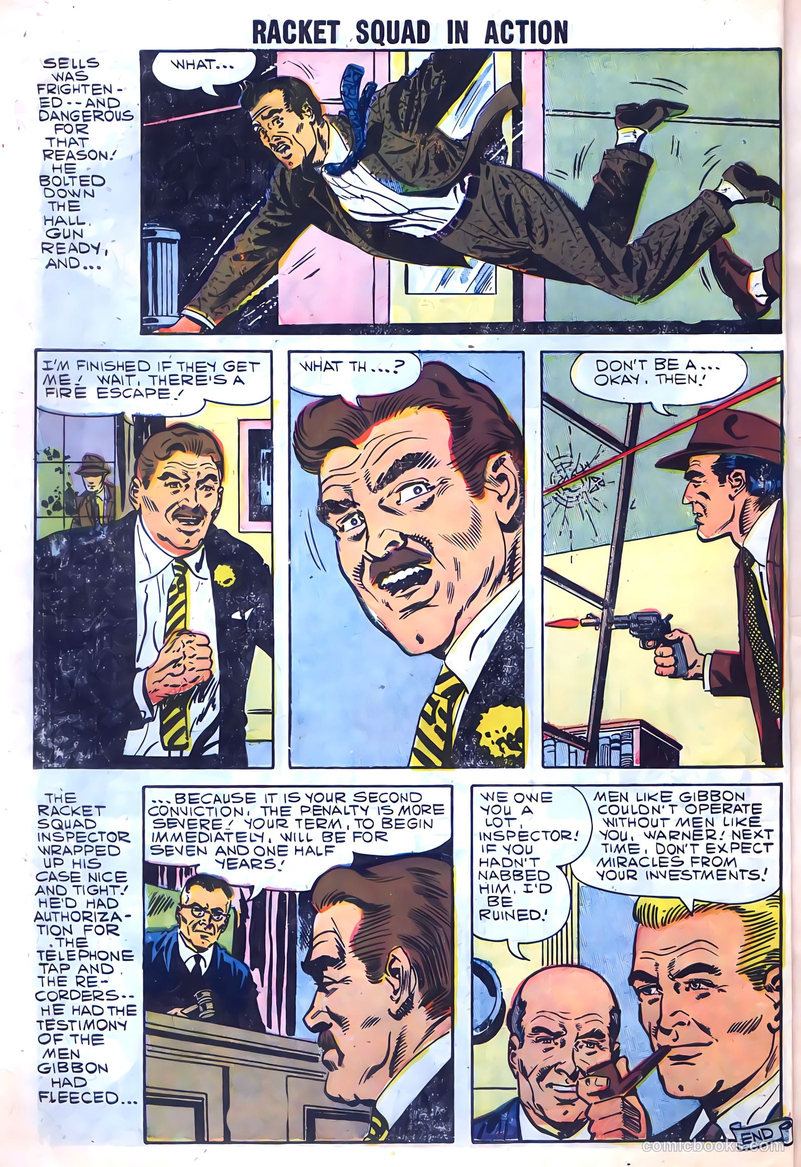 Racket Squad in Action #29 (1958) — page 10 of 68