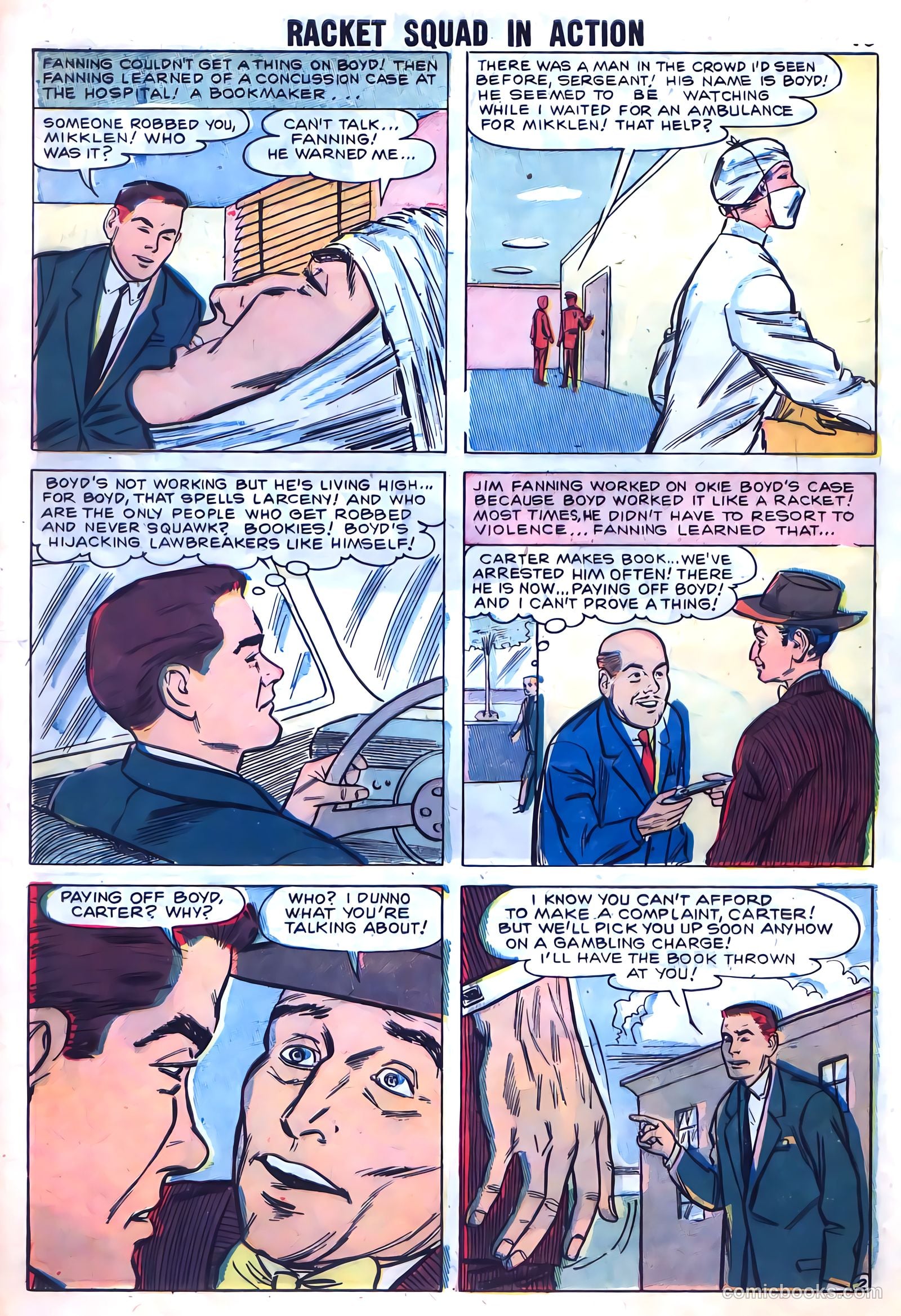 Racket Squad in Action #29 (1958) — page 12 of 68