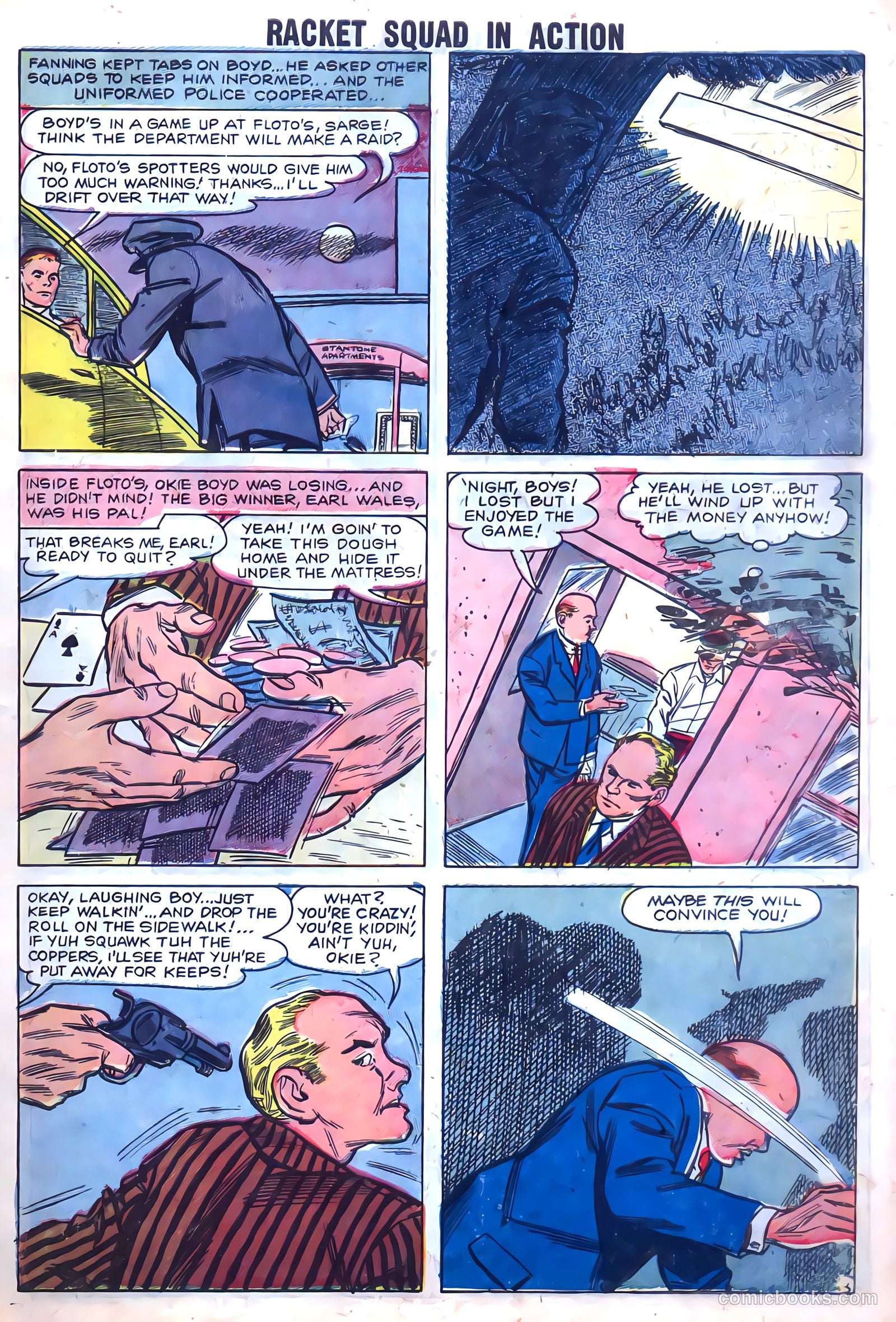 Racket Squad in Action #29 (1958) — page 13 of 68