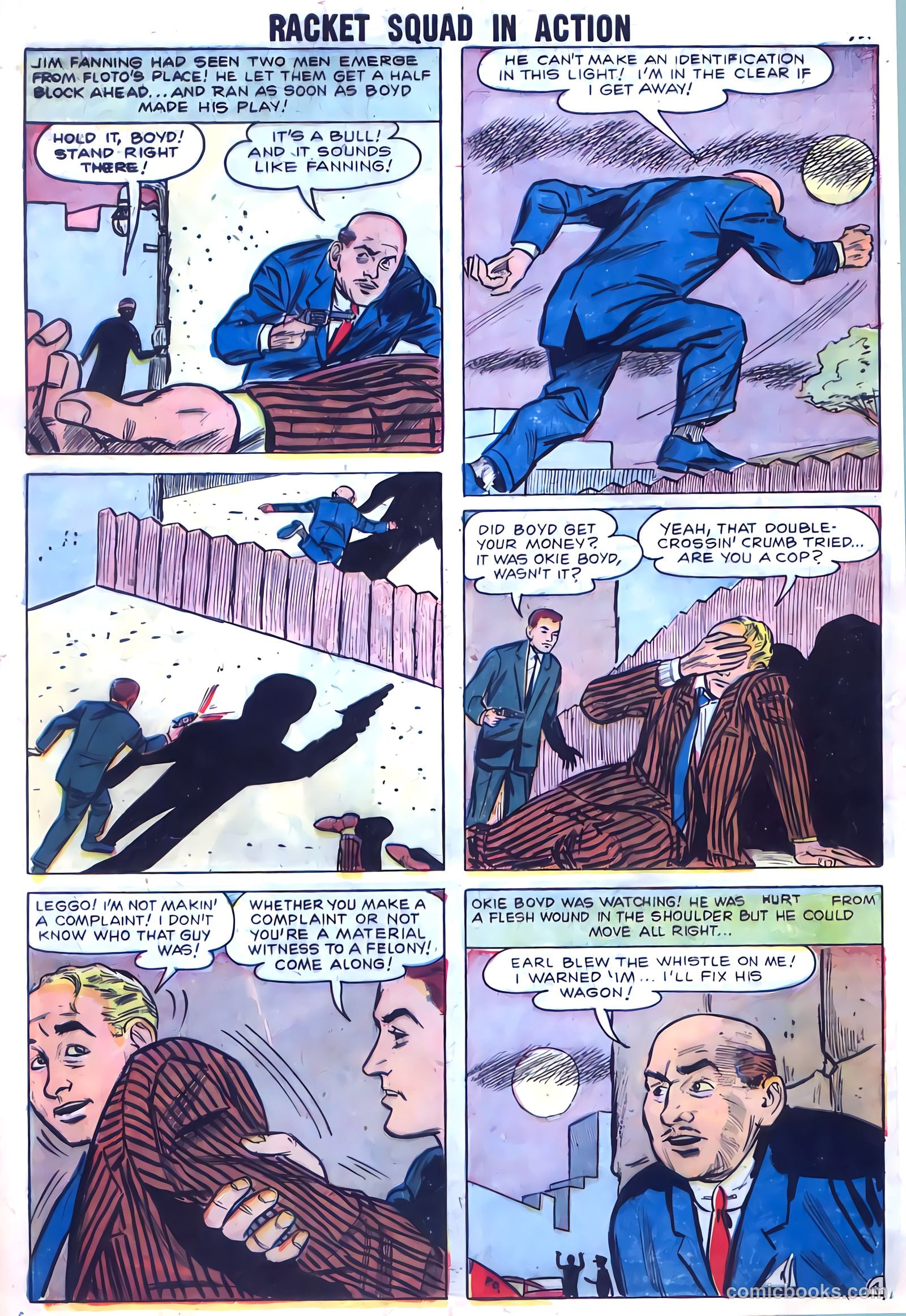 Racket Squad in Action #29 (1958) — page 14 of 68