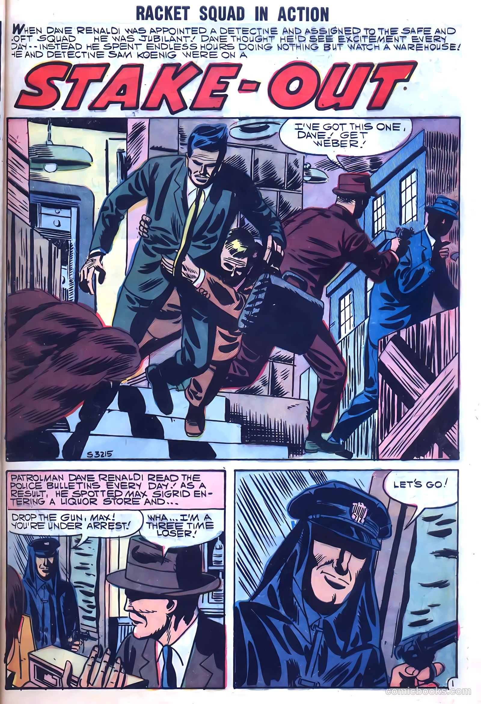 Racket Squad in Action #29 (1958) — page 17 of 68
