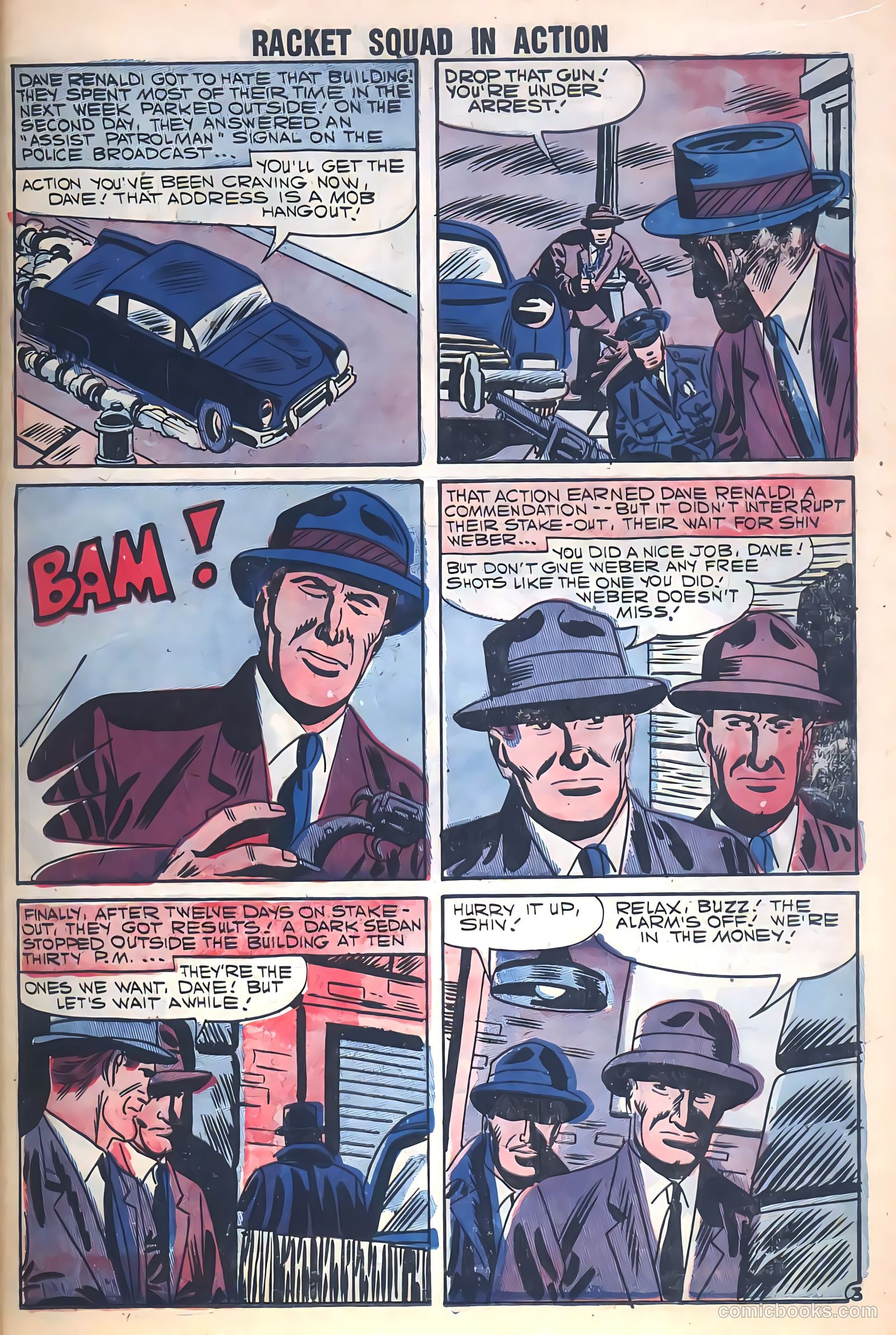 Racket Squad in Action #29 (1958) — page 19 of 68