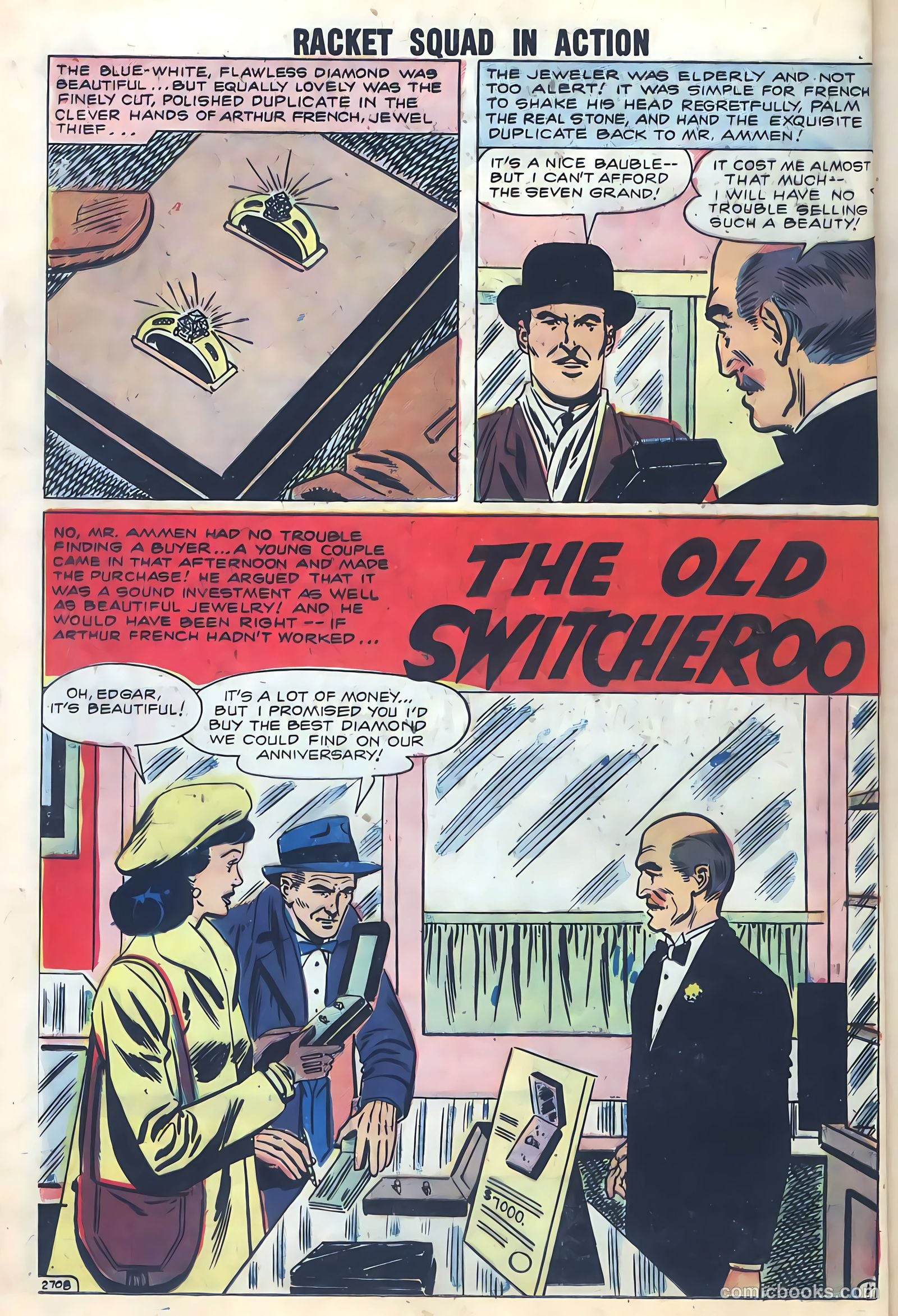Racket Squad in Action #29 (1958) — page 22 of 68