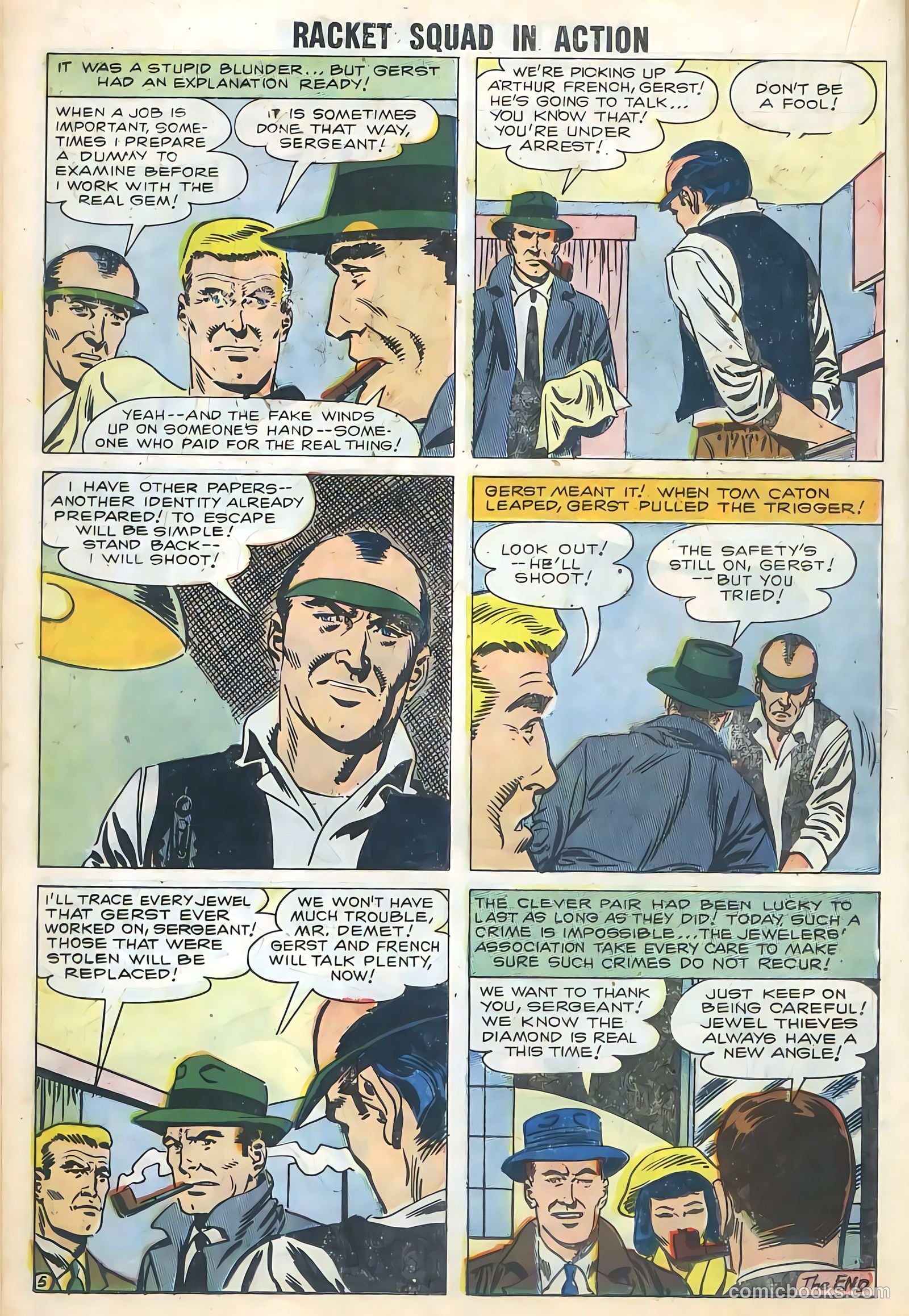 Racket Squad in Action #29 (1958) — page 26 of 68
