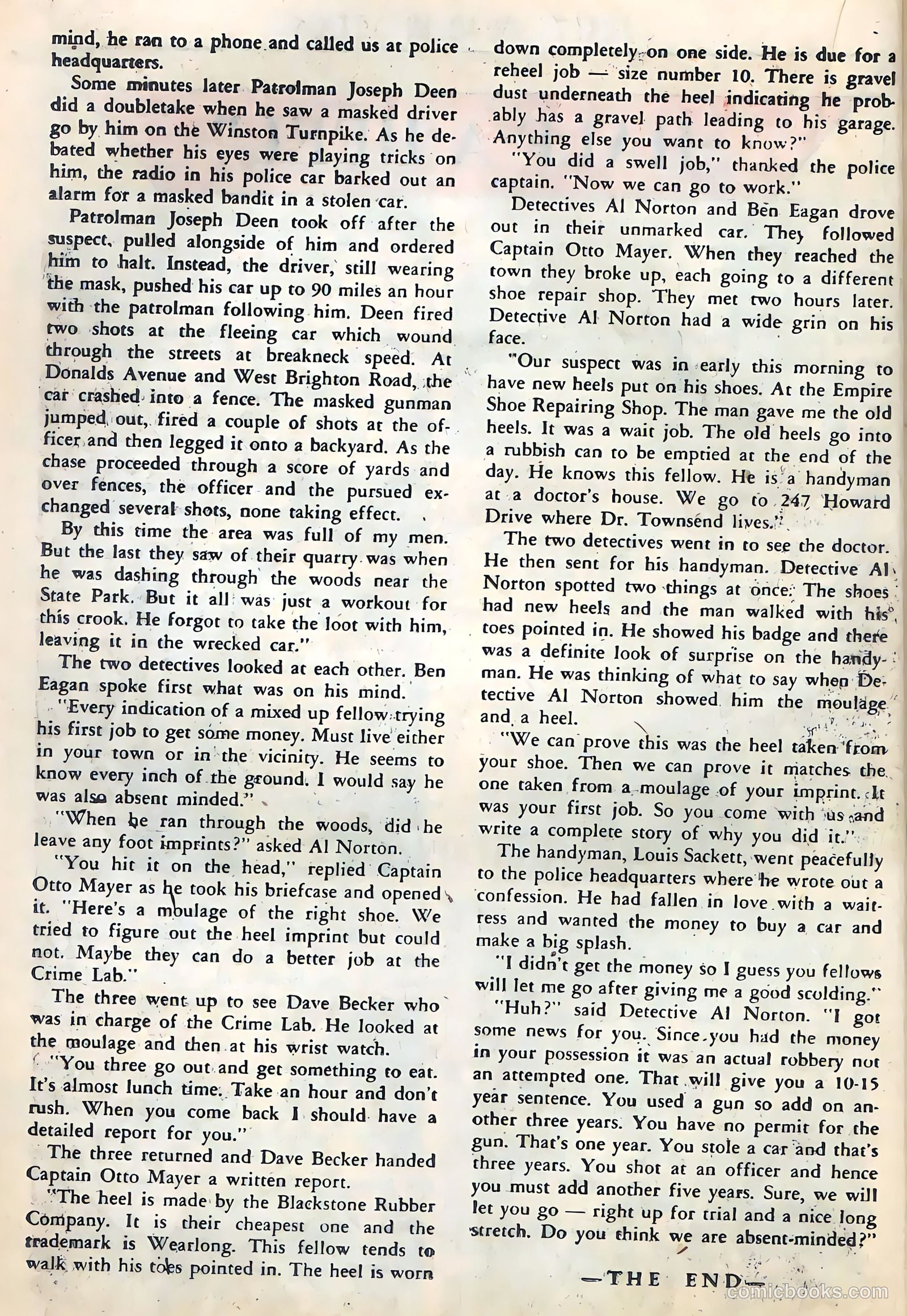 Racket Squad in Action #29 (1958) — page 28 of 68
