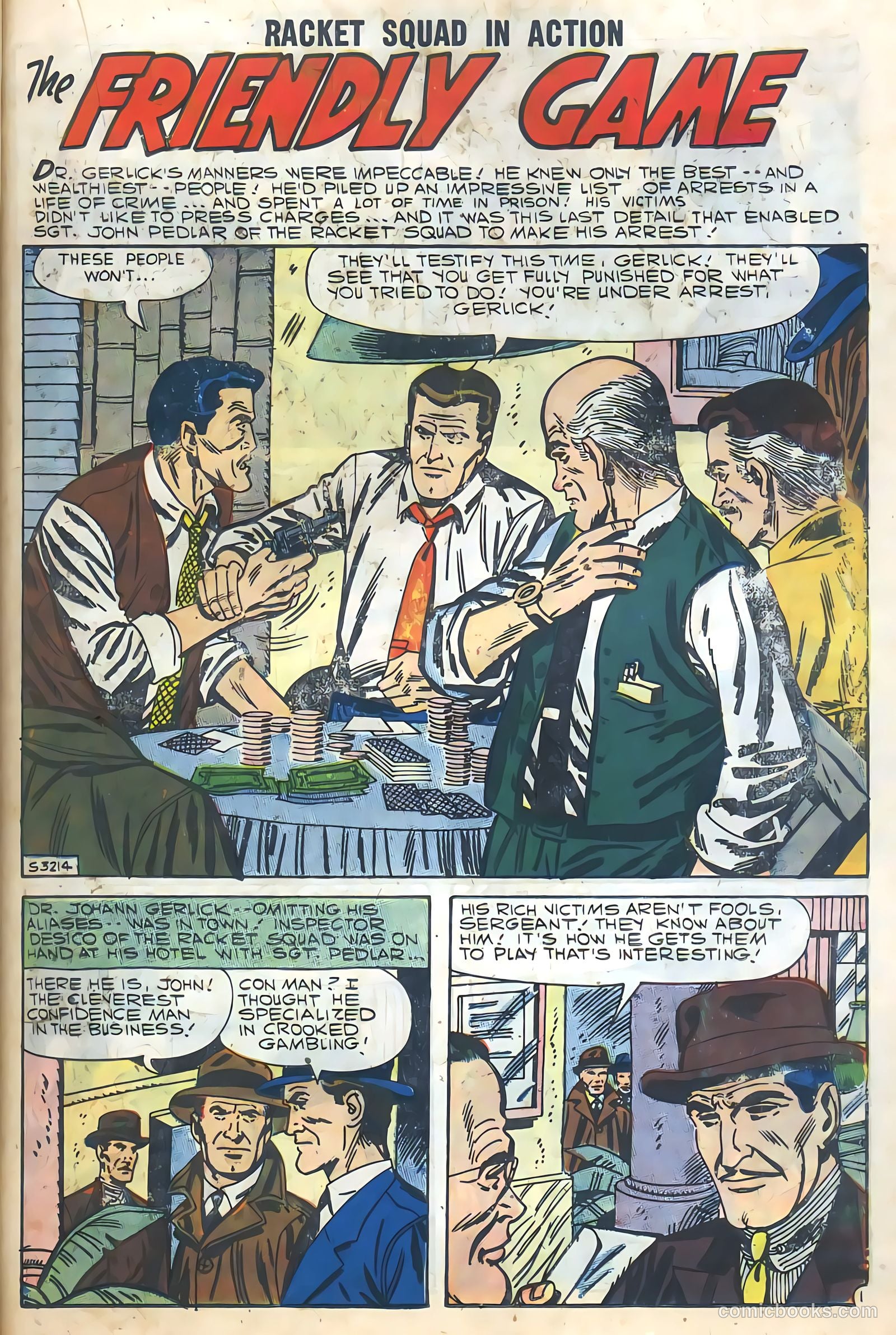Racket Squad in Action #29 (1958) — page 29 of 68