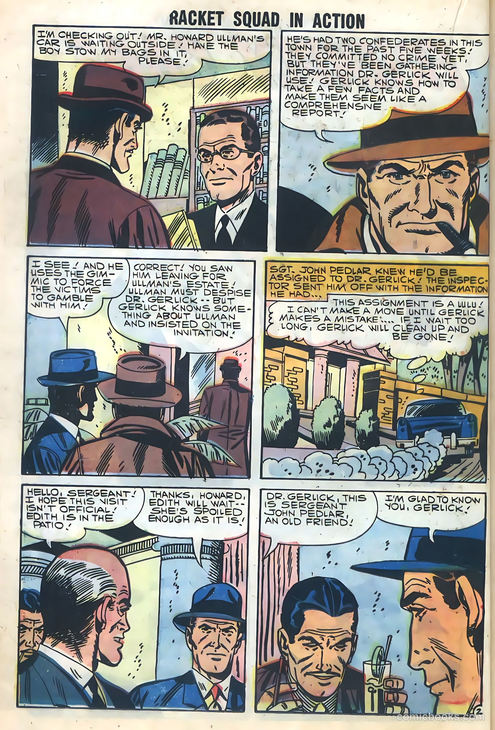 Racket Squad in Action #29 (1958) — page 30 of 68