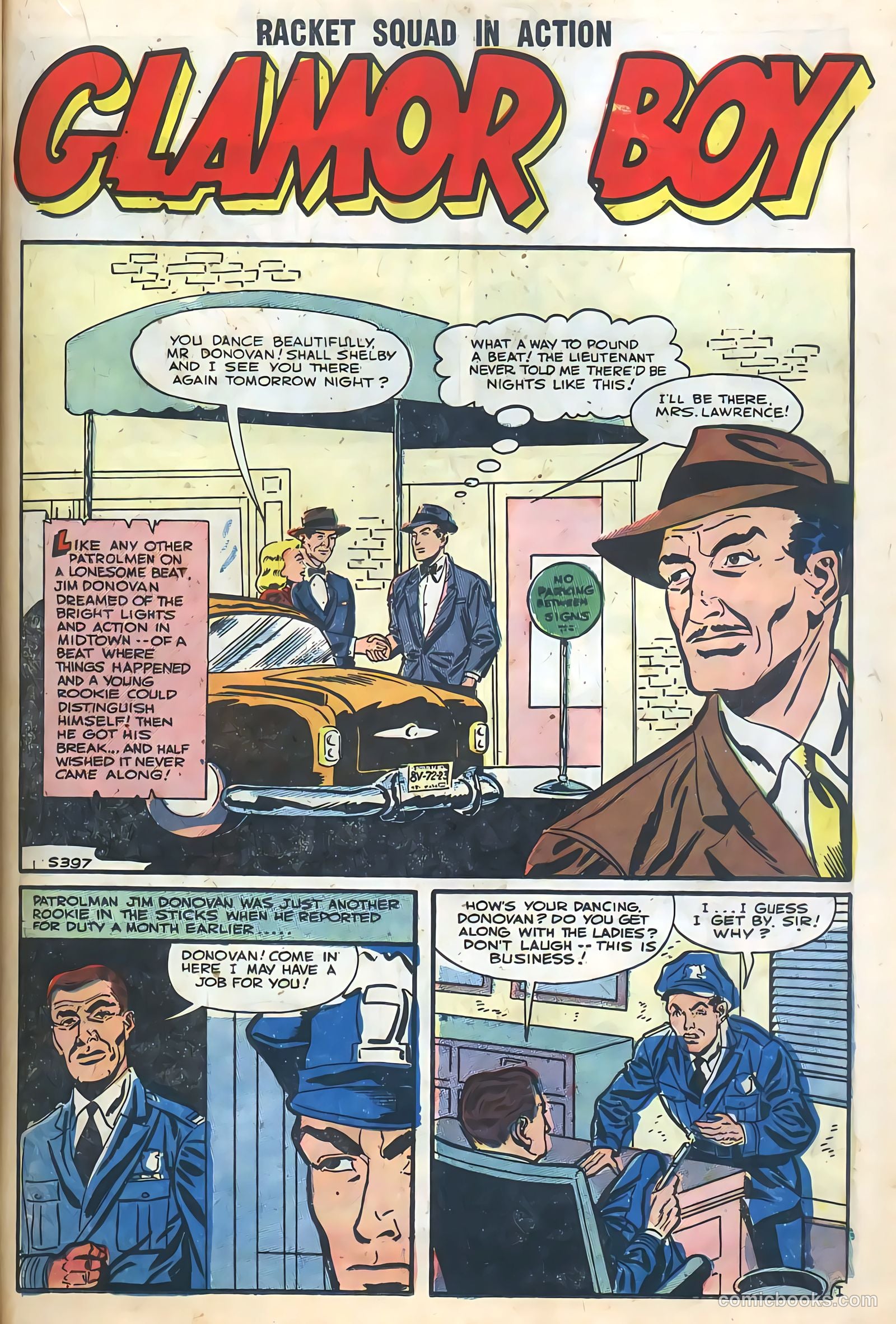 Racket Squad in Action #29 (1958) — page 37 of 68
