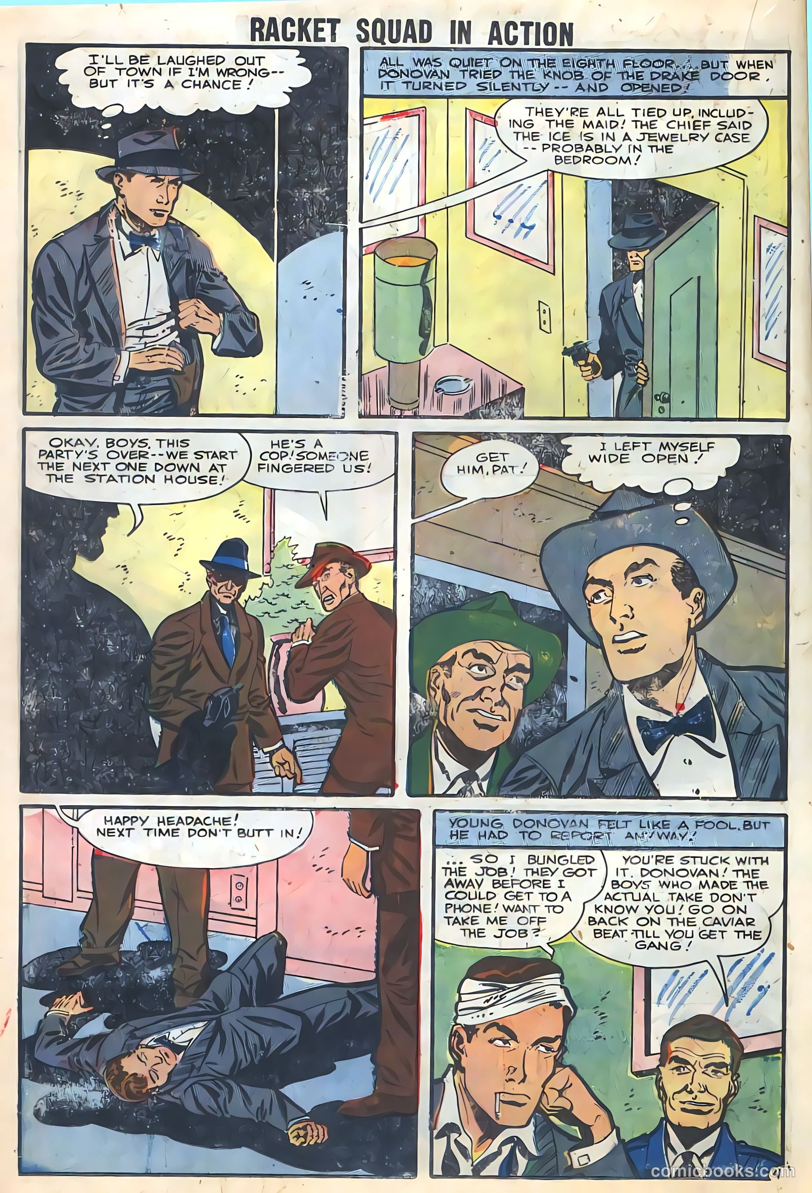 Racket Squad in Action #29 (1958) — page 40 of 68
