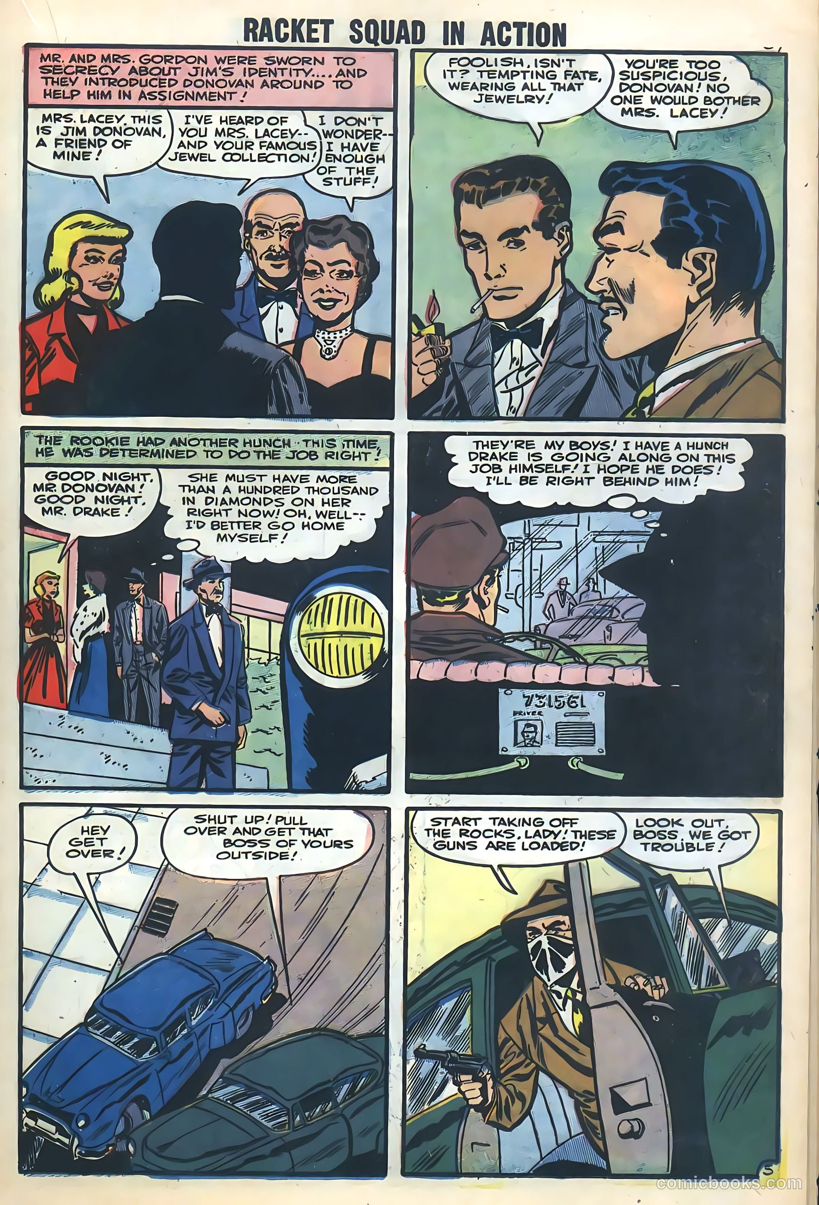 Racket Squad in Action #29 (1958) — page 41 of 68