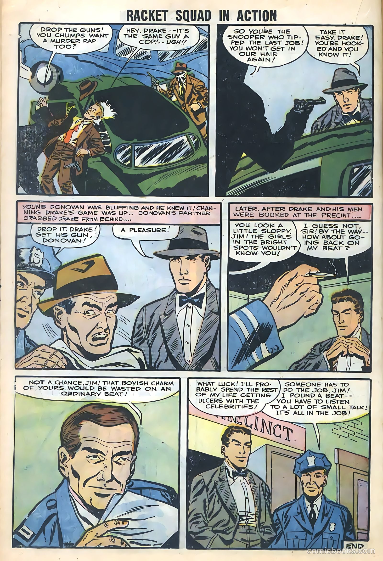 Racket Squad in Action #29 (1958) — page 42 of 68