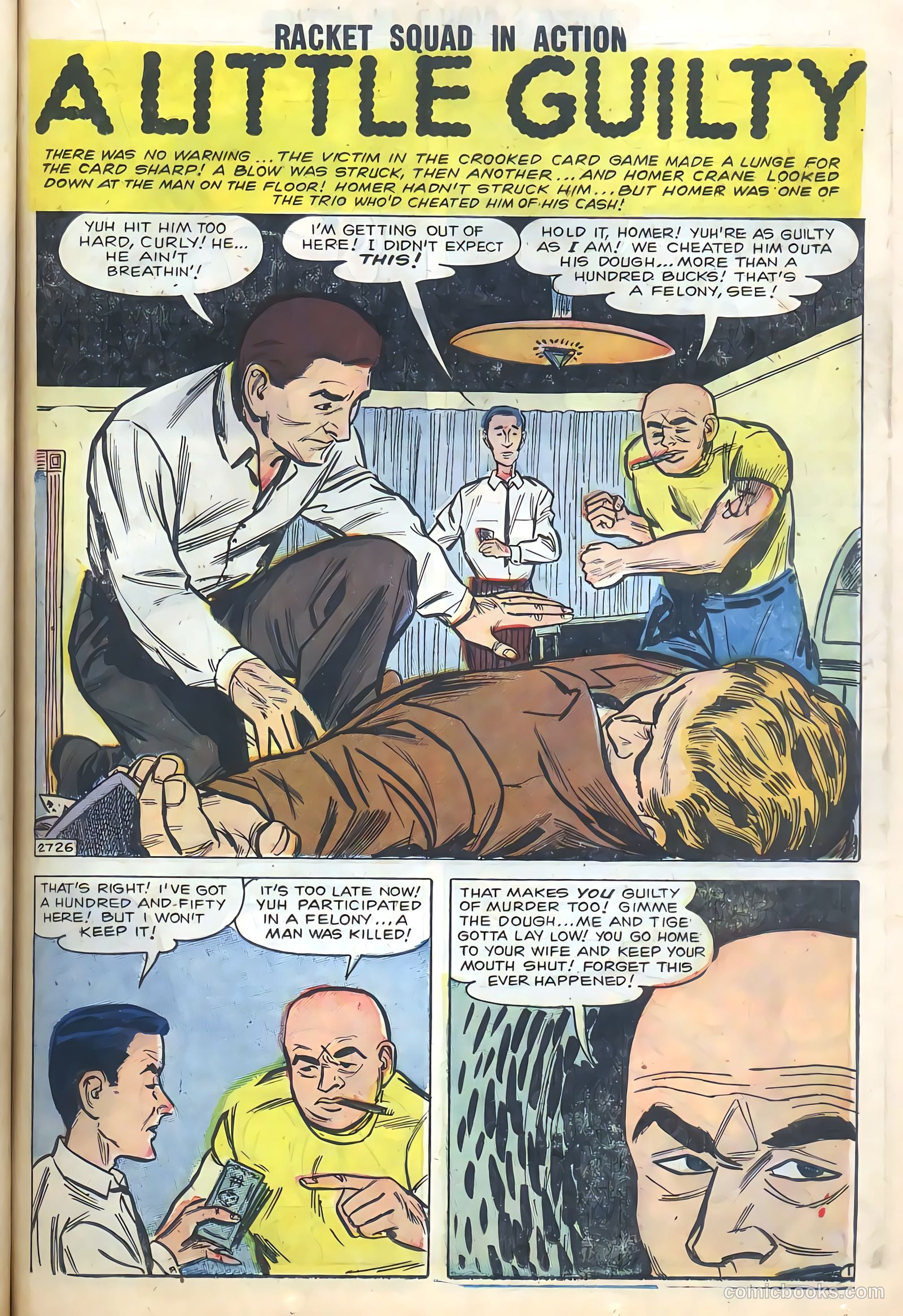 Racket Squad in Action #29 (1958) — page 43 of 68