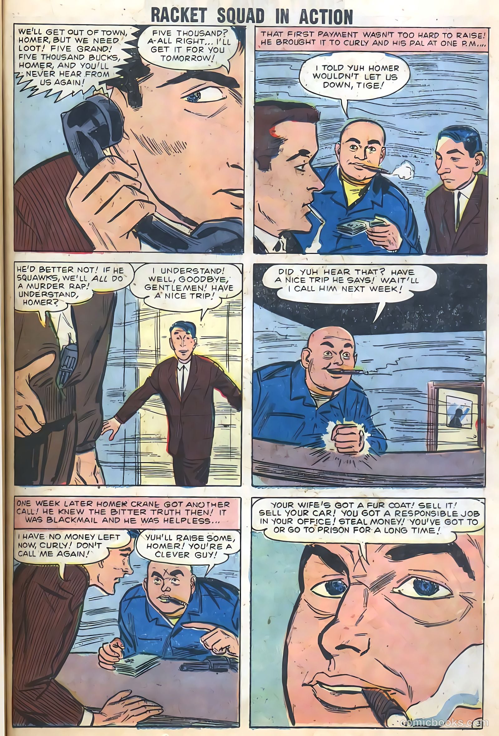 Racket Squad in Action #29 (1958) — page 45 of 68