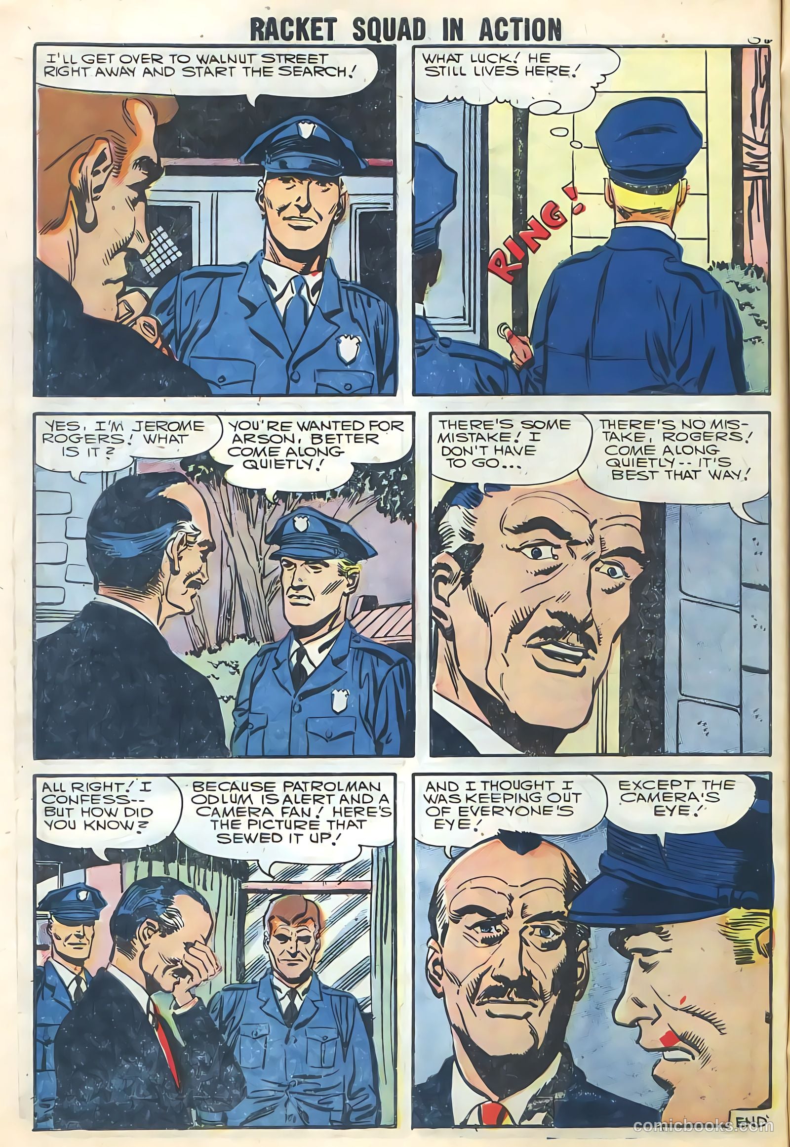 Racket Squad in Action #29 (1958) — page 58 of 68