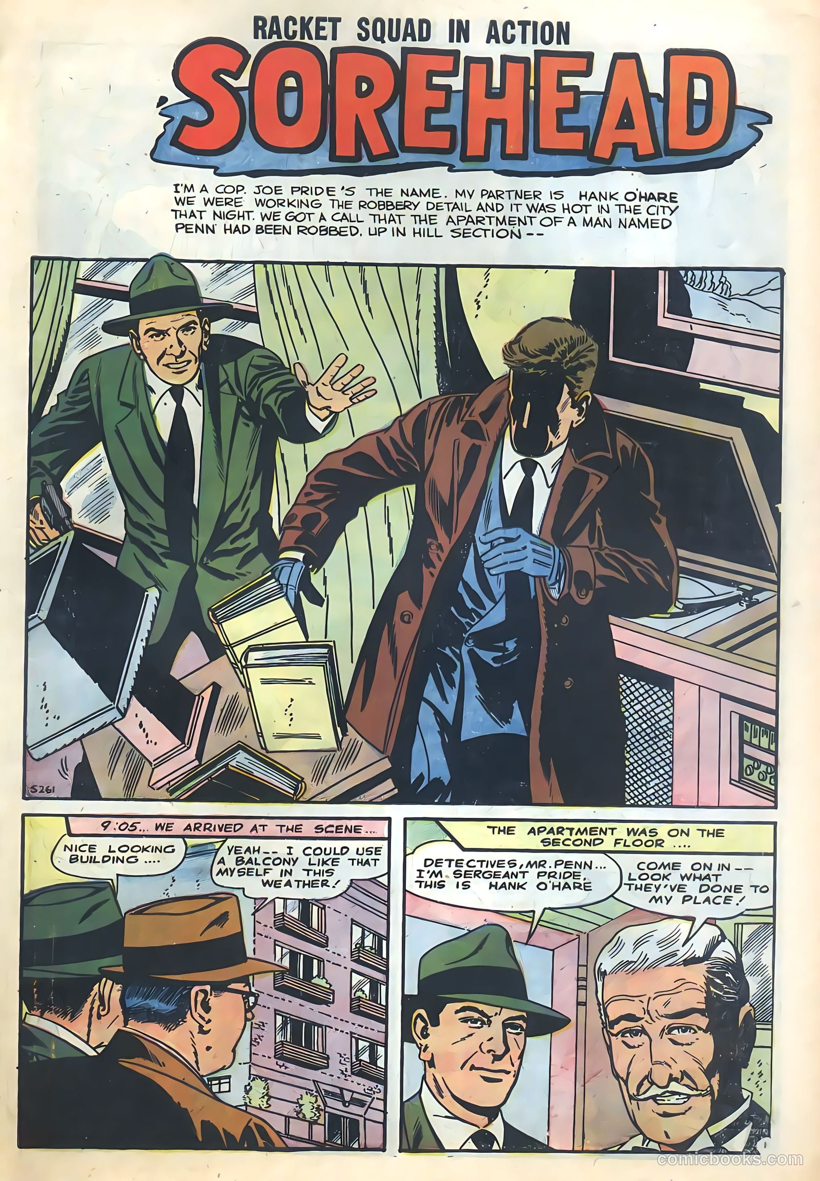 Racket Squad in Action #29 (1958) — page 59 of 68