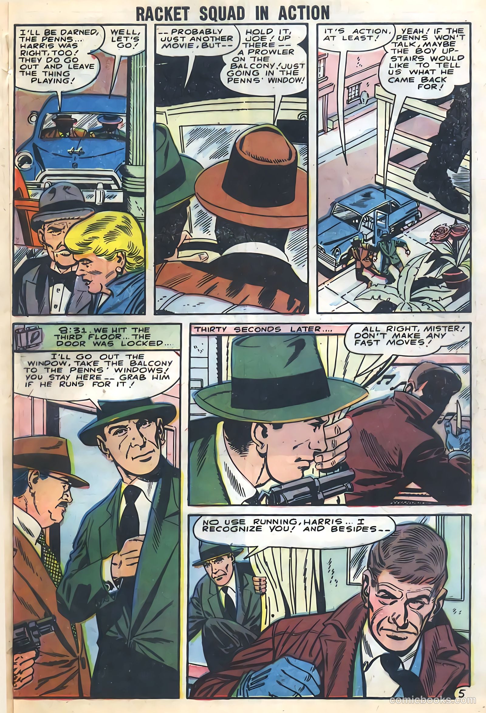 Racket Squad in Action #29 (1958) — page 63 of 68