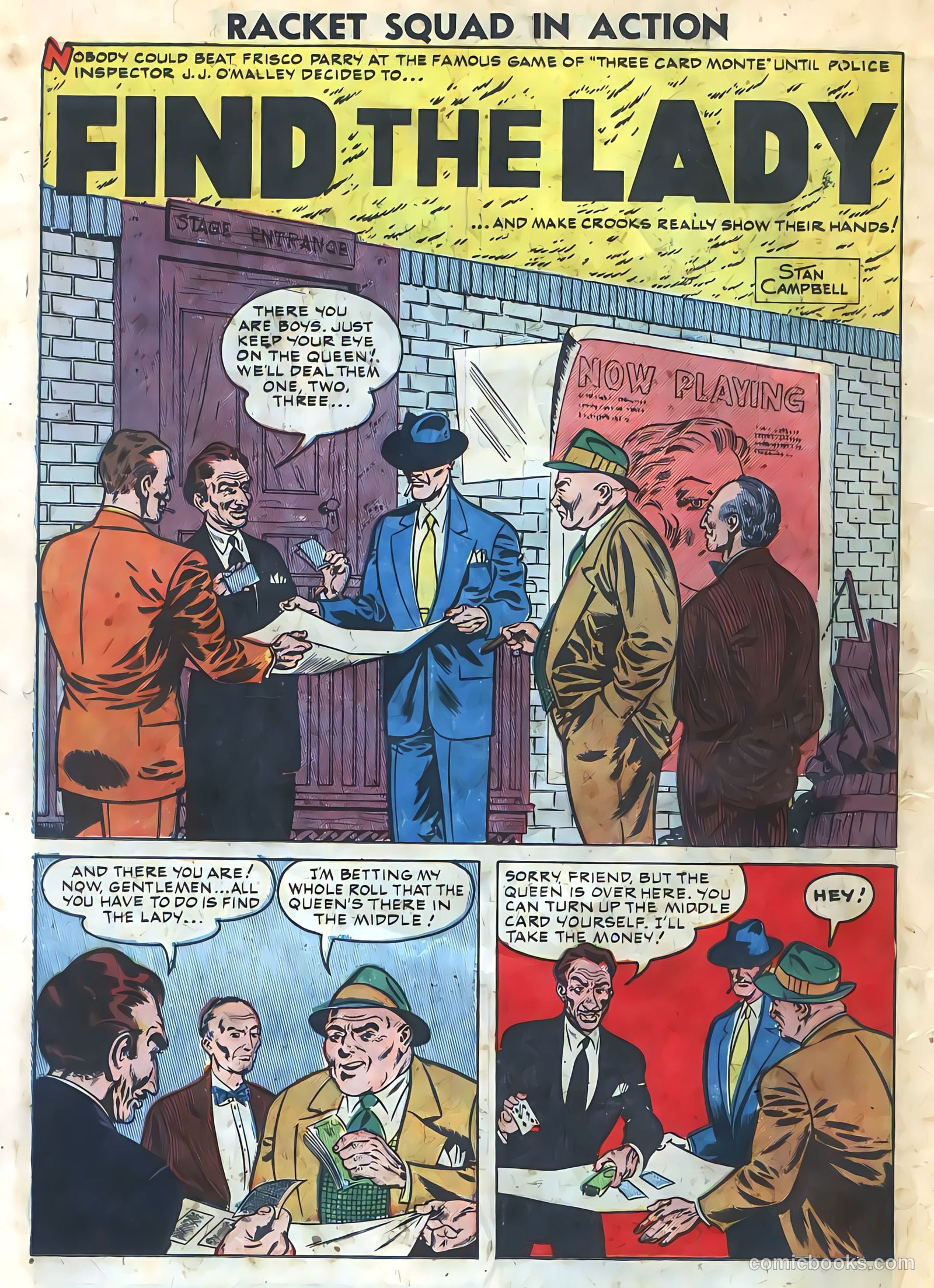 Racket Squad in Action #3 (1952) — page 14 of 36