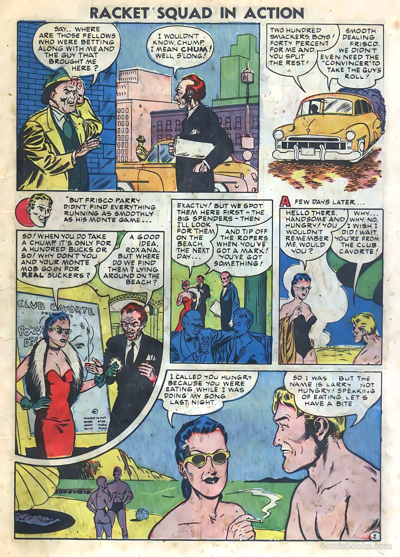 Racket Squad in Action #3 (1952) — page 15 of 36