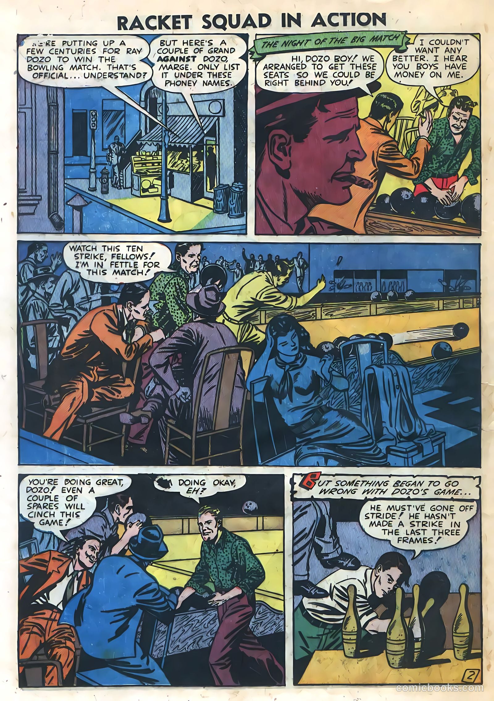 Racket Squad in Action #3 (1952) — page 24 of 36