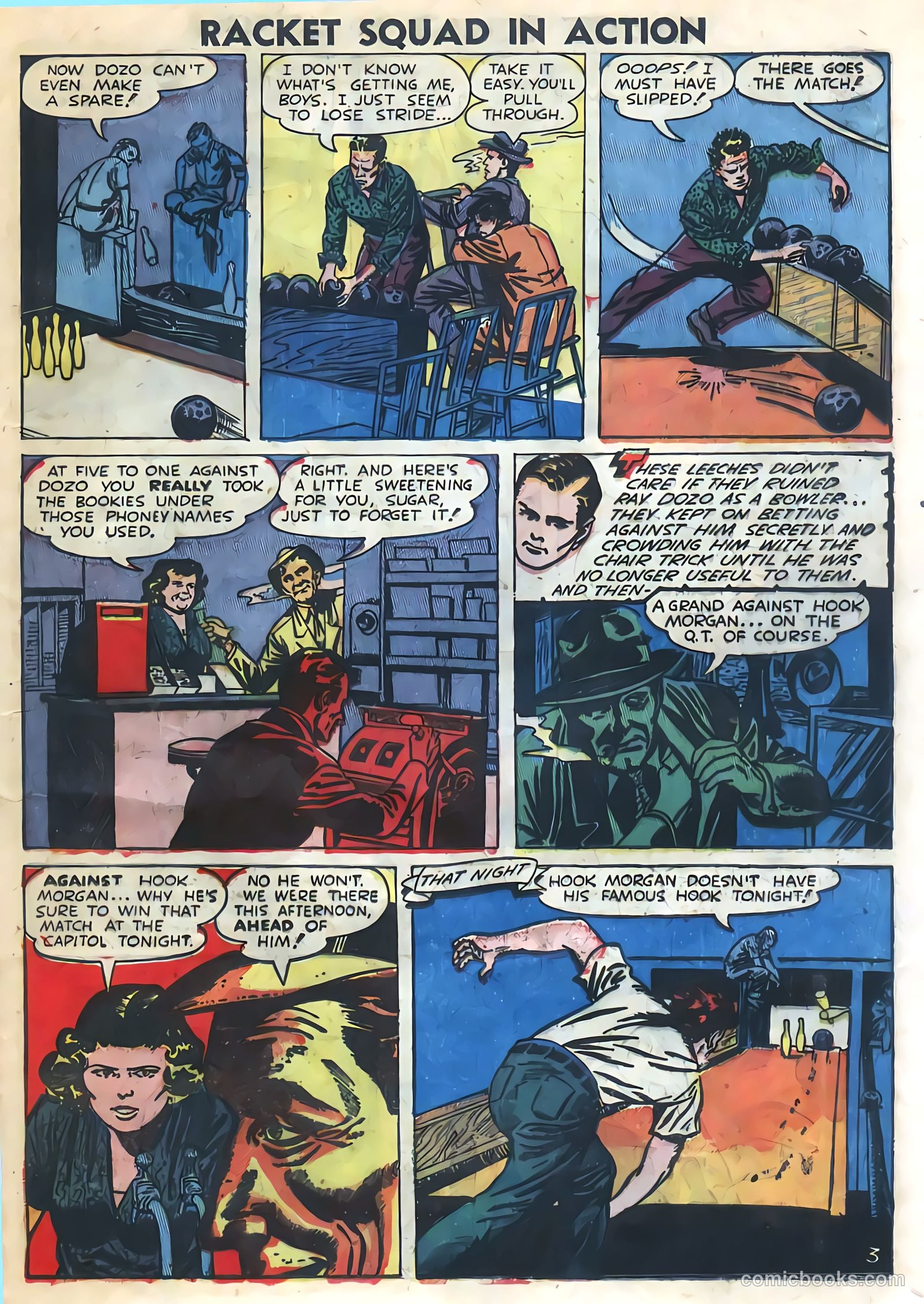 Racket Squad in Action #3 (1952) — page 25 of 36