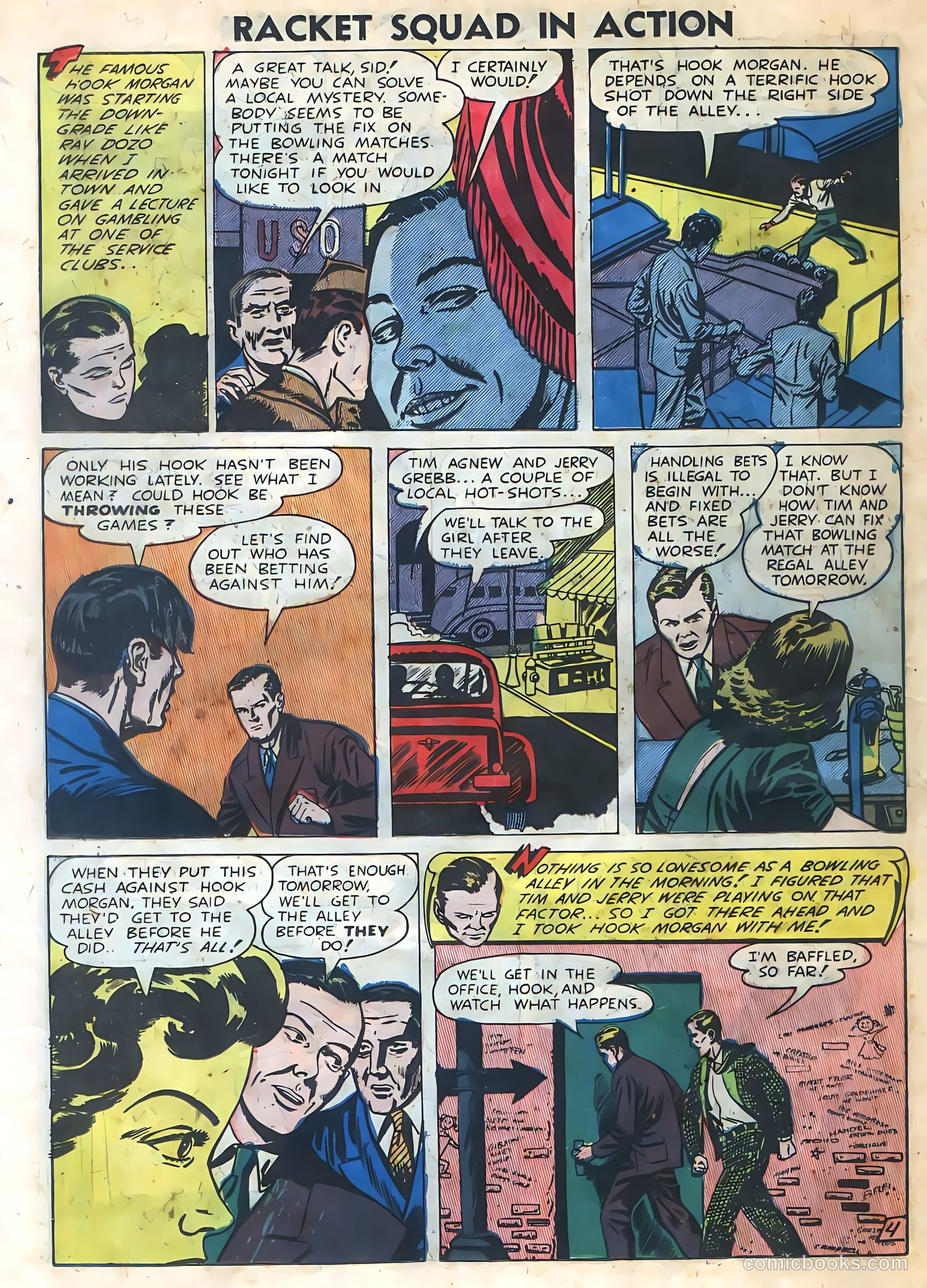 Racket Squad in Action #3 (1952) — page 26 of 36