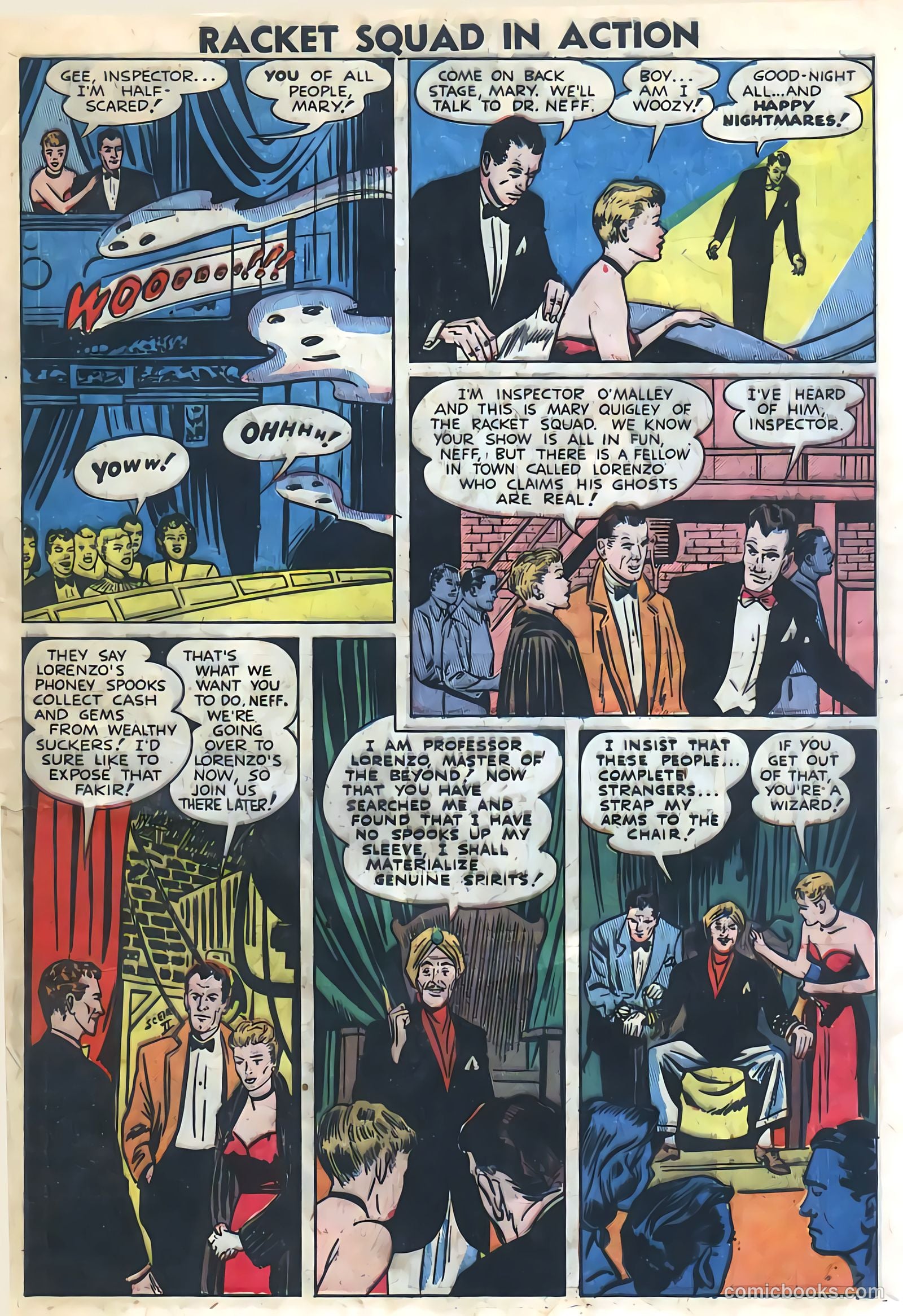 Racket Squad in Action #3 (1952) — page 29 of 36