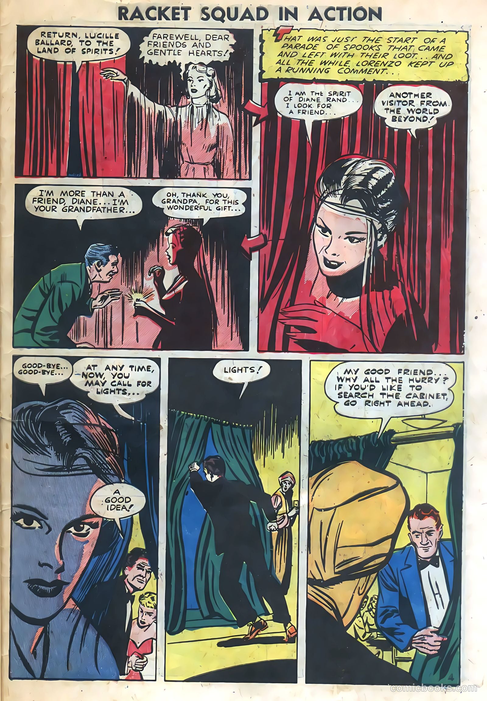 Racket Squad in Action #3 (1952) — page 31 of 36