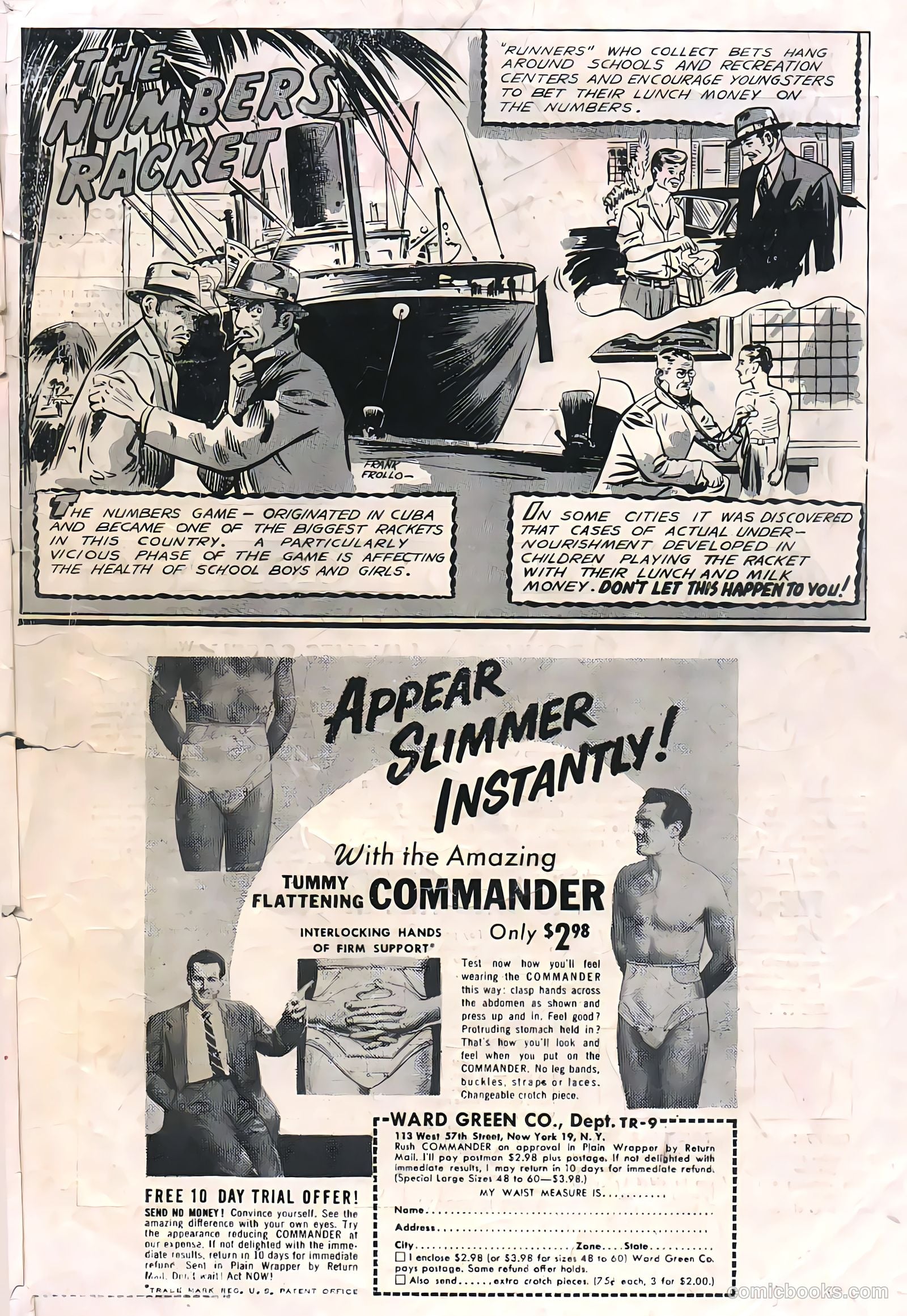 Racket Squad in Action #3 (1952) — page 35 of 36