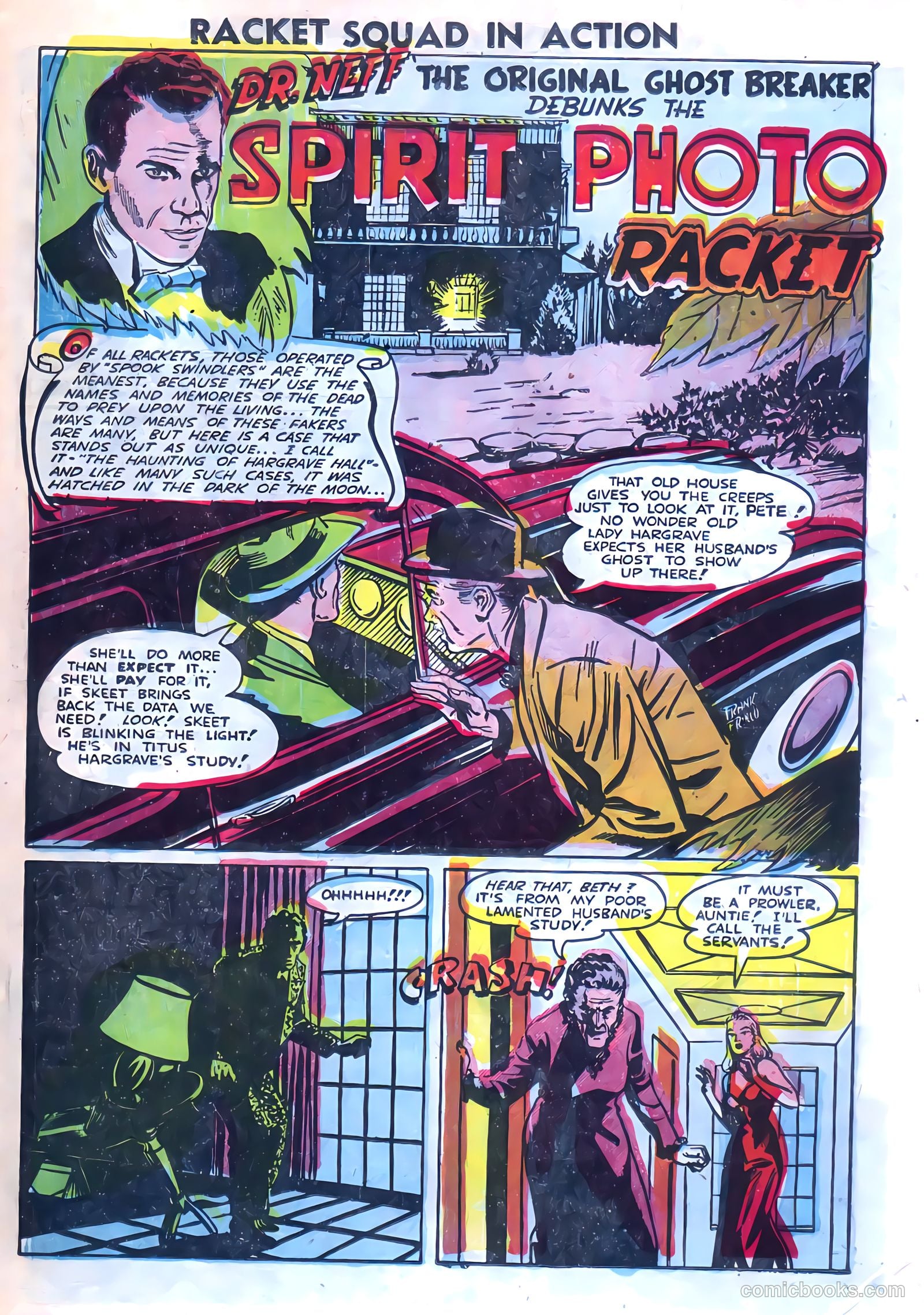 Racket Squad in Action #4 (1952) — page 23 of 36