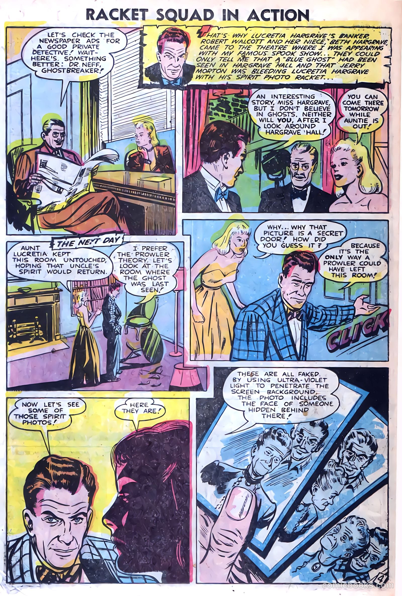 Racket Squad in Action #4 (1952) — page 26 of 36