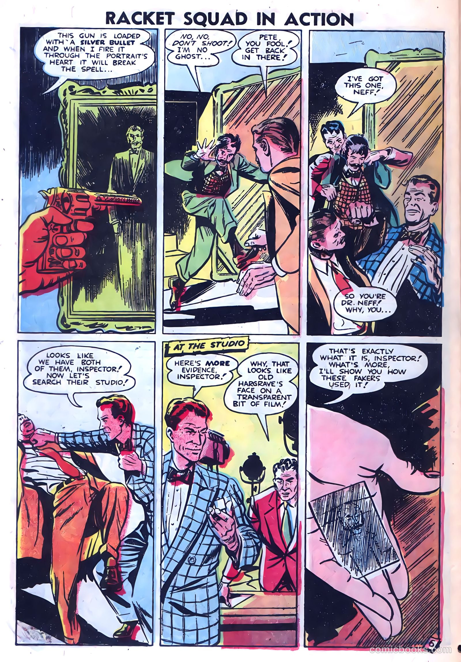Racket Squad in Action #4 (1952) — page 28 of 36