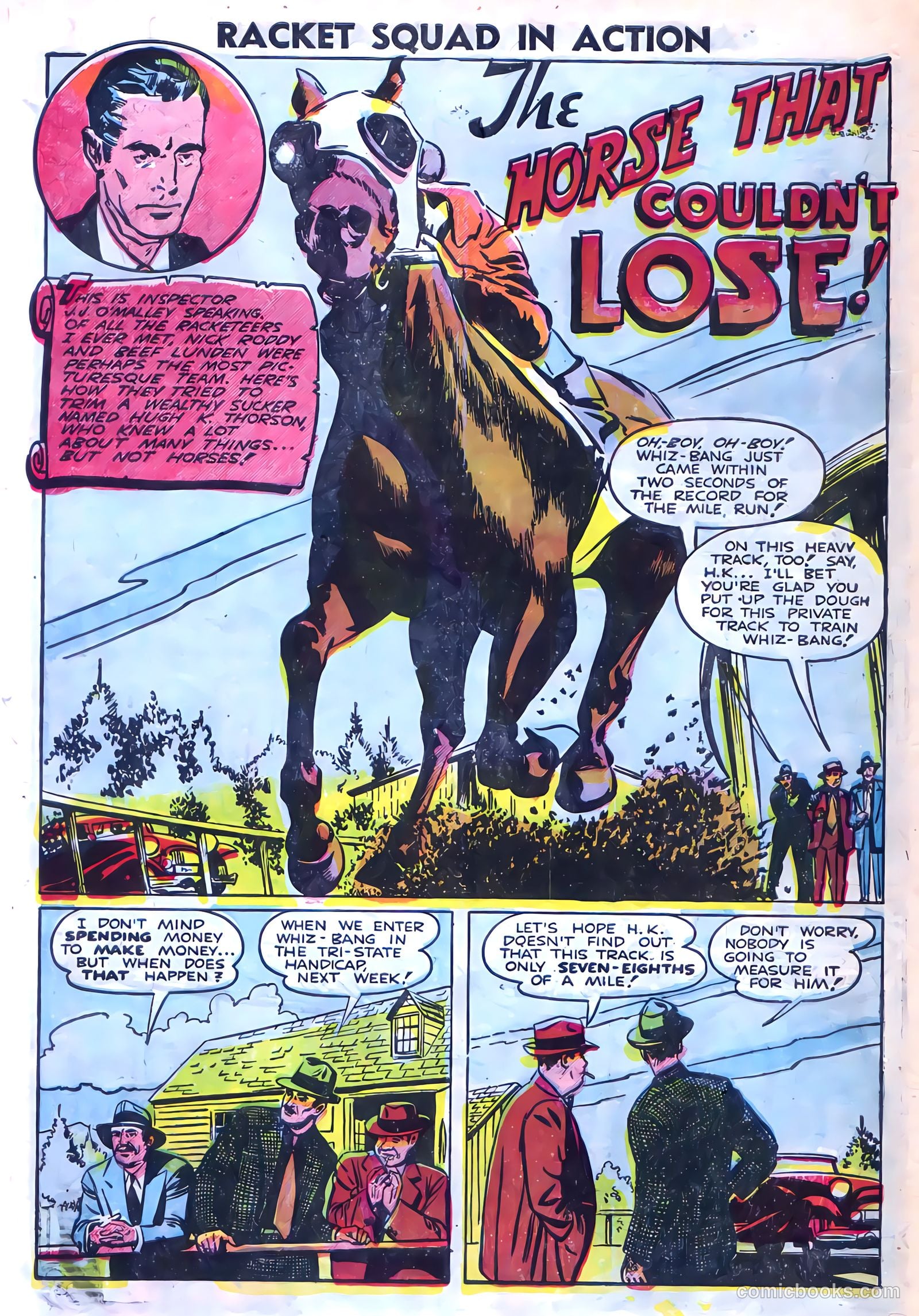 Racket Squad in Action #4 (1952) — page 30 of 36