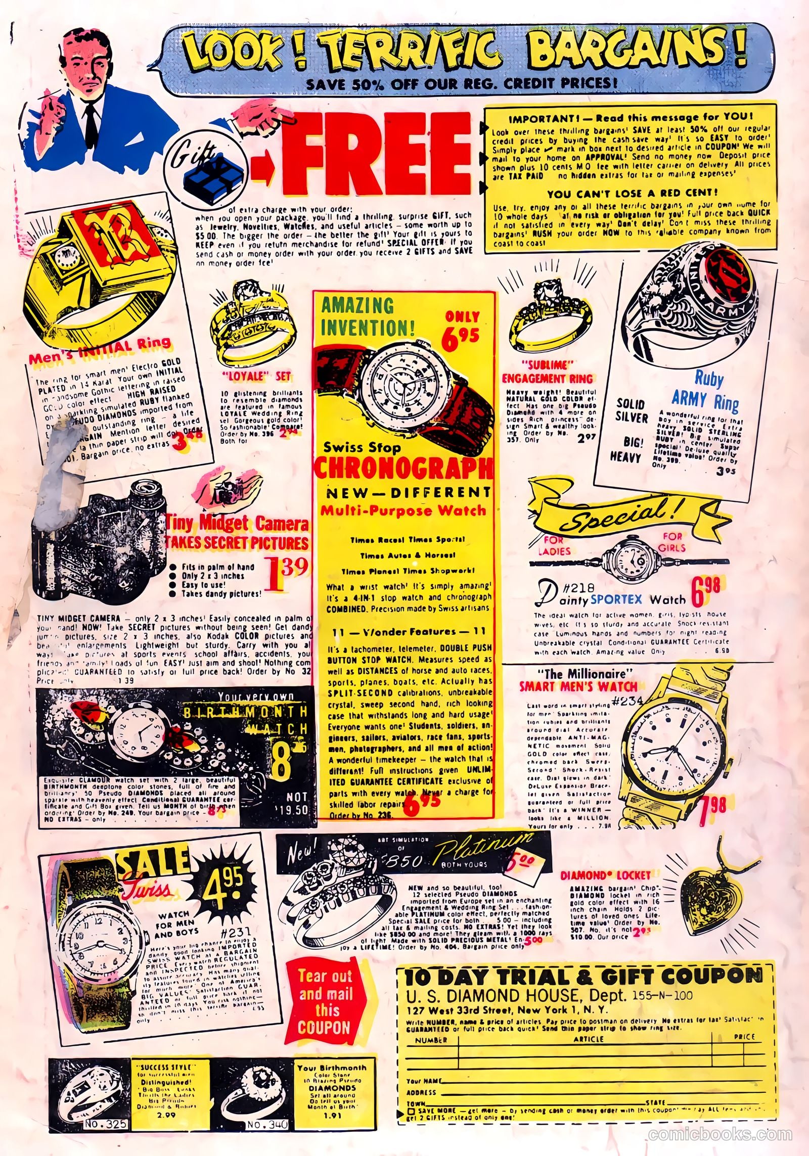 Racket Squad in Action #4 (1952) — page 36 of 36