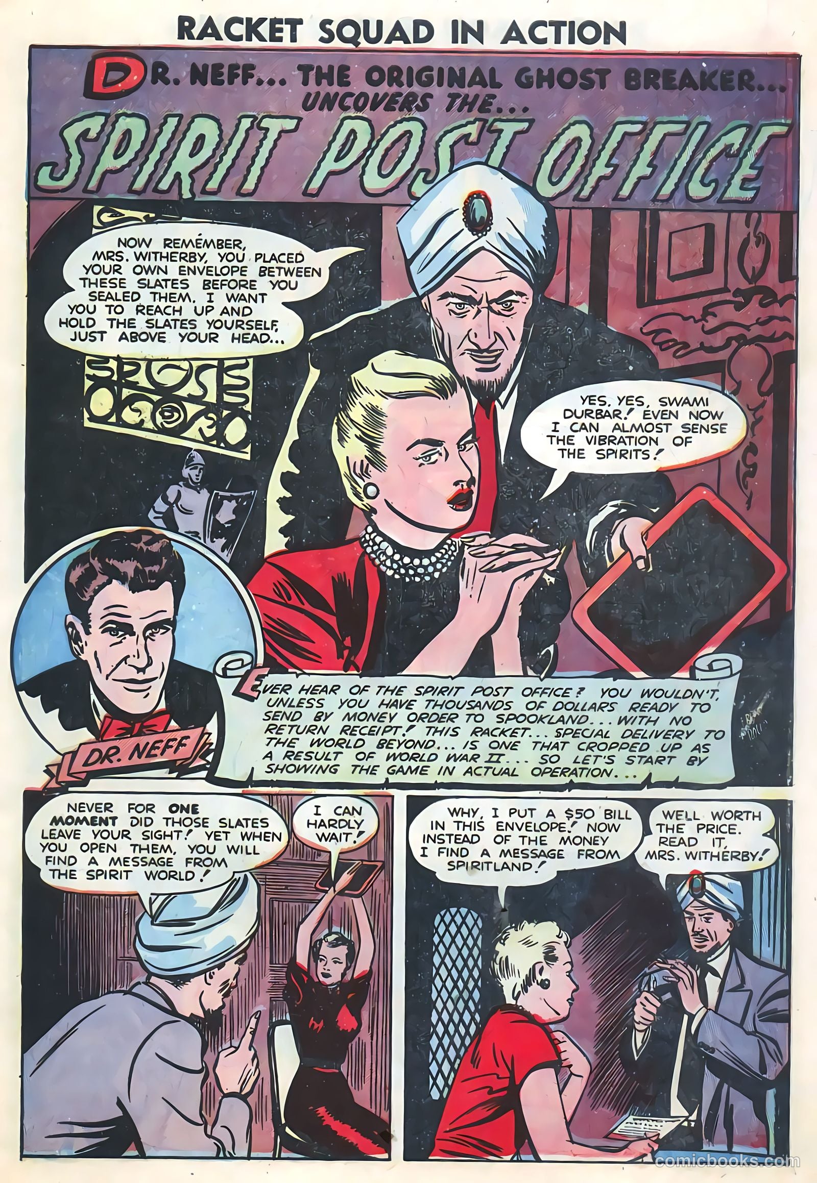 Racket Squad in Action #5 (1953) — page 3 of 36