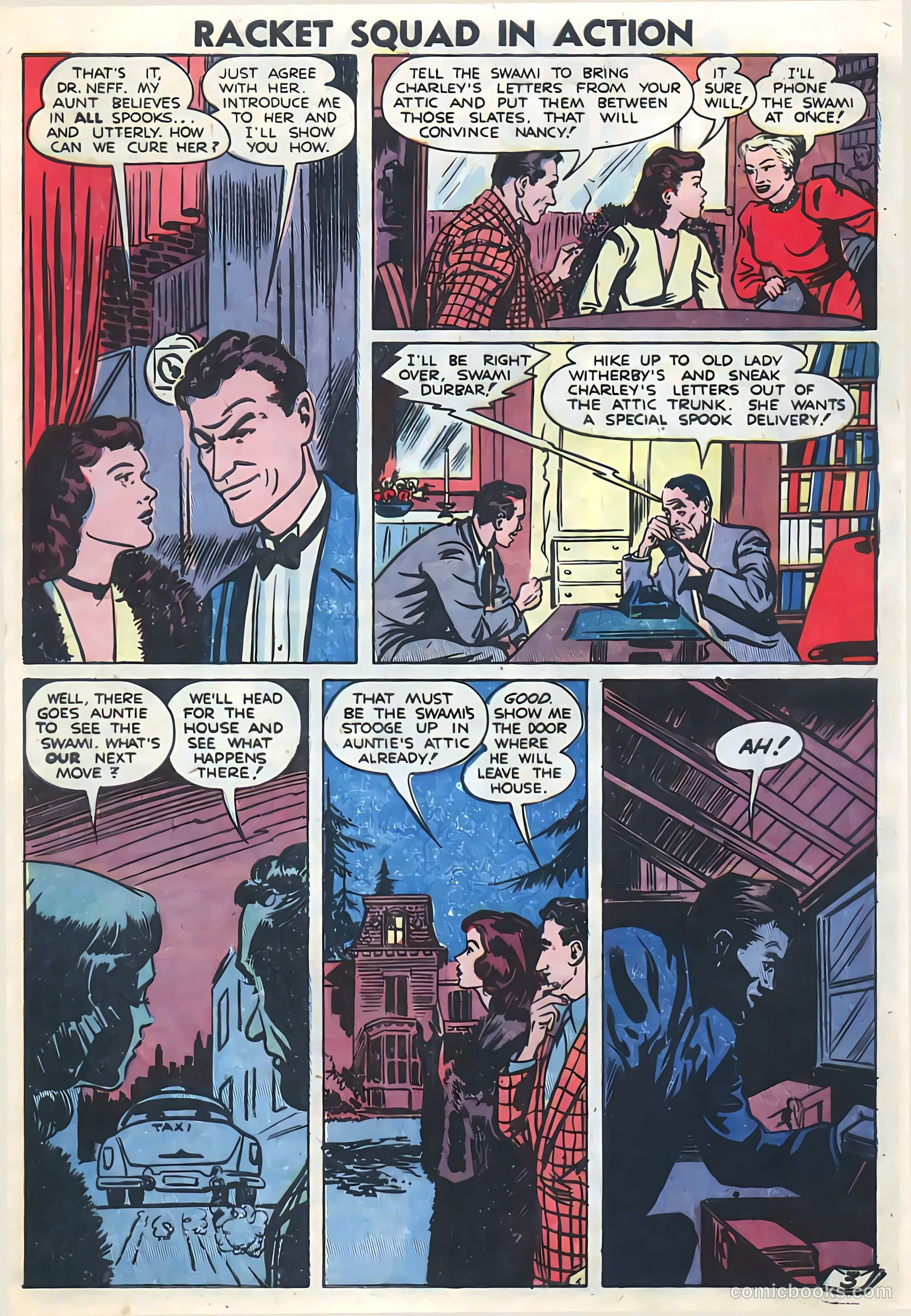 Racket Squad in Action #5 (1953) — page 5 of 36