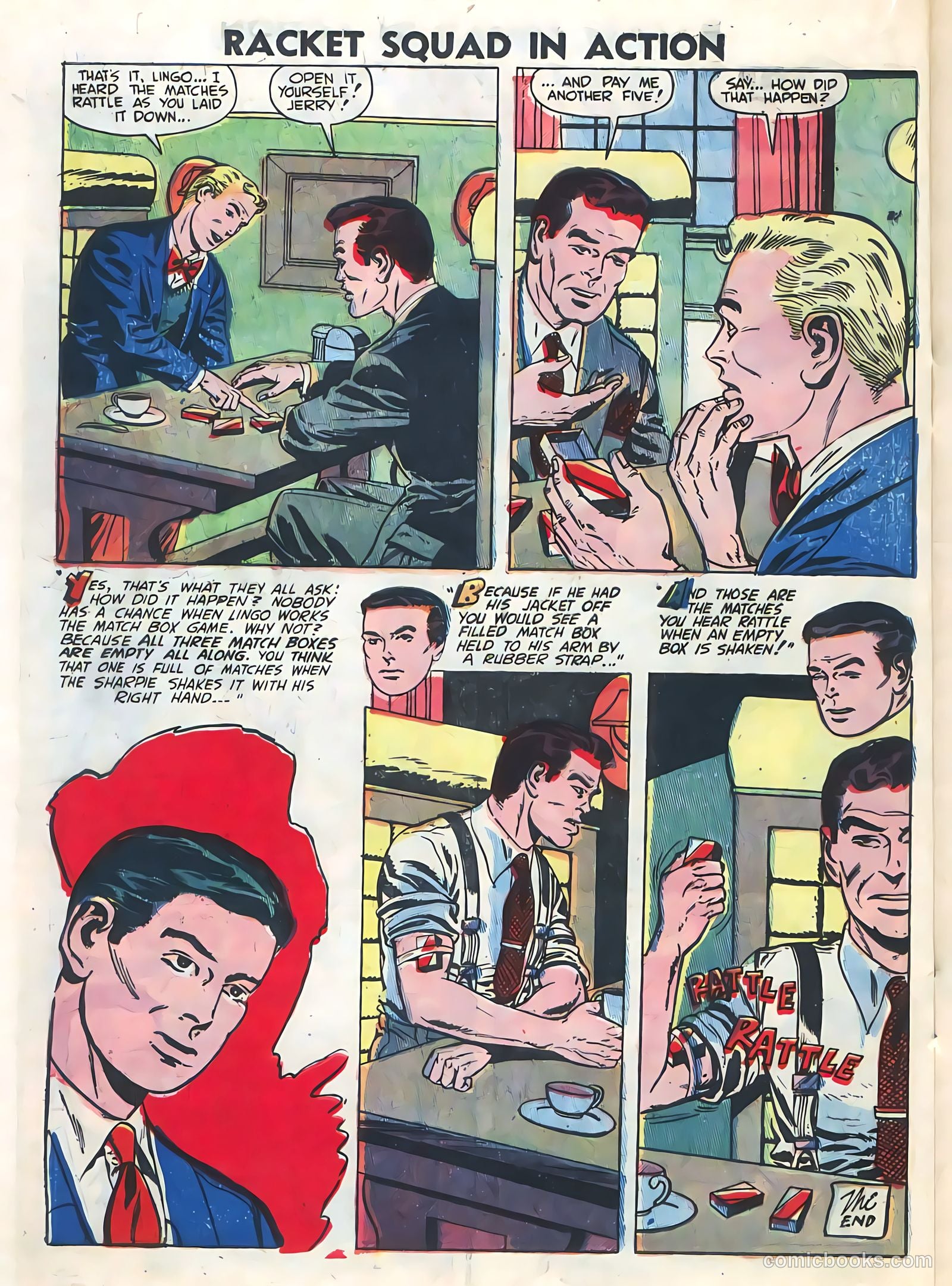 Racket Squad in Action #5 (1953) — page 24 of 36
