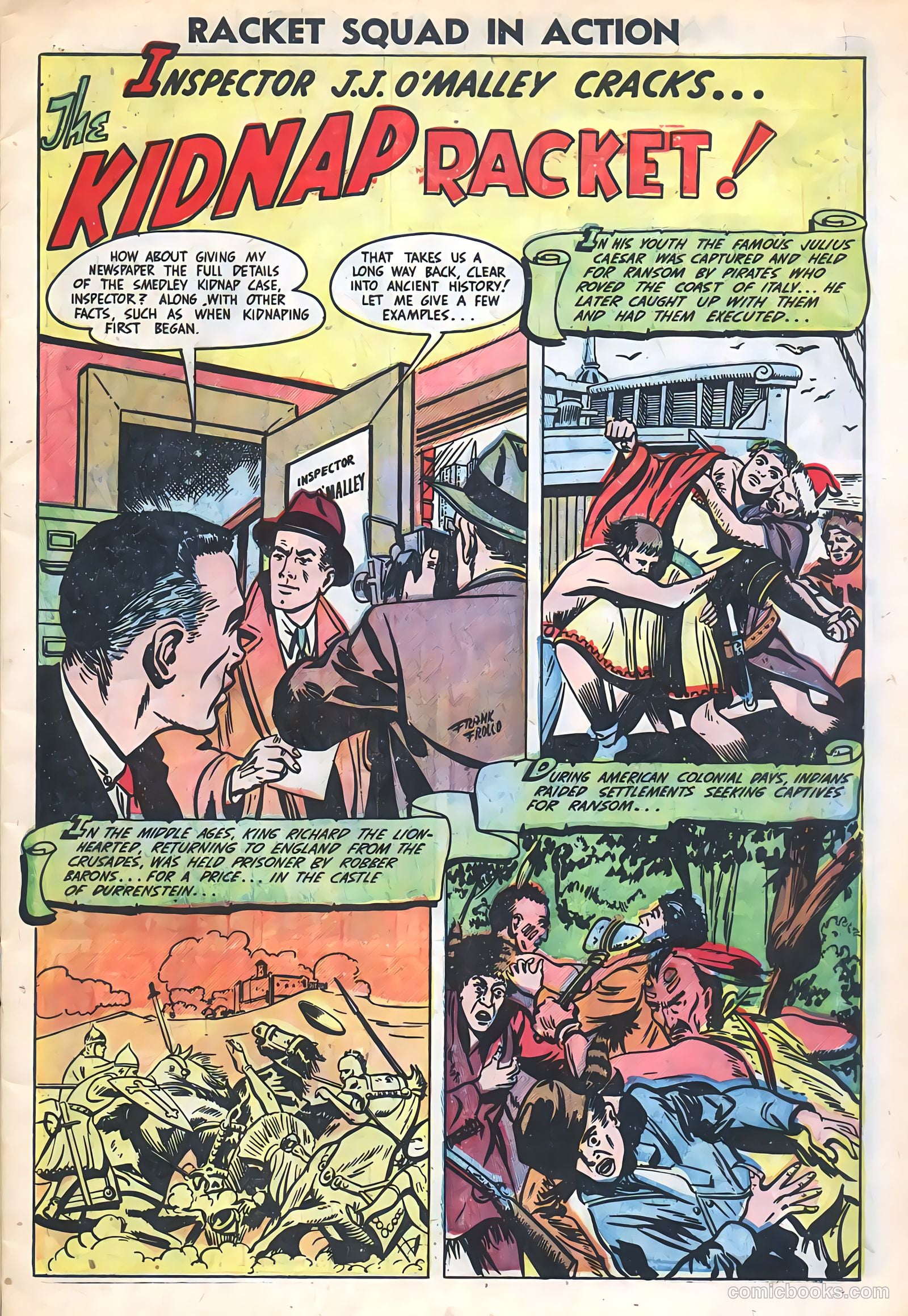 Racket Squad in Action #6 (1953) — page 3 of 35