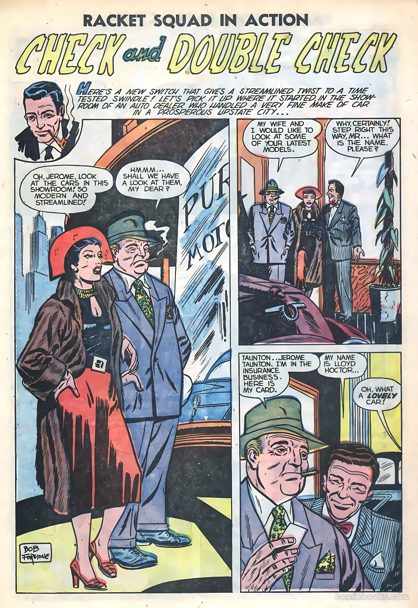 Racket Squad in Action #6 (1953) — page 11 of 35